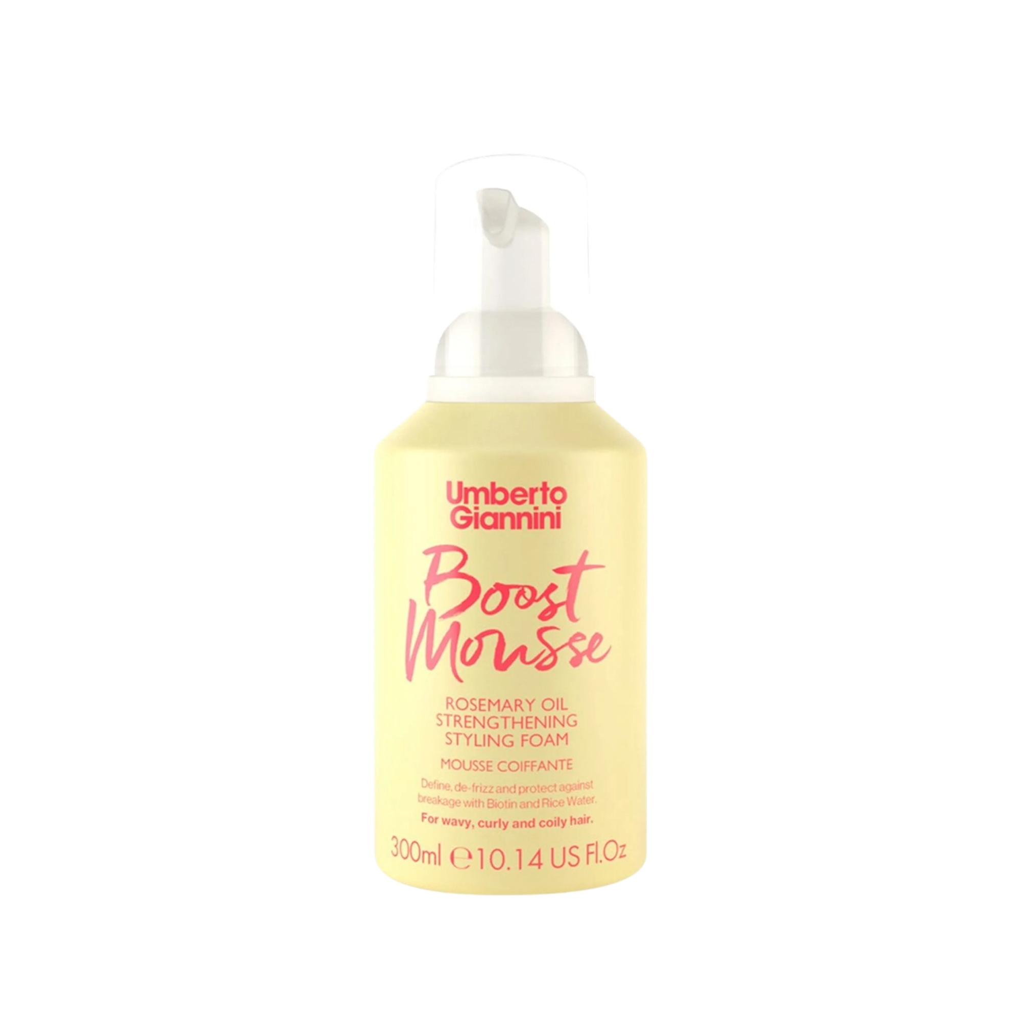 Umberto Giannini Strong Curls Boost Mousse Biberiye Yağlı Güçlendirici Saç Köpüğü