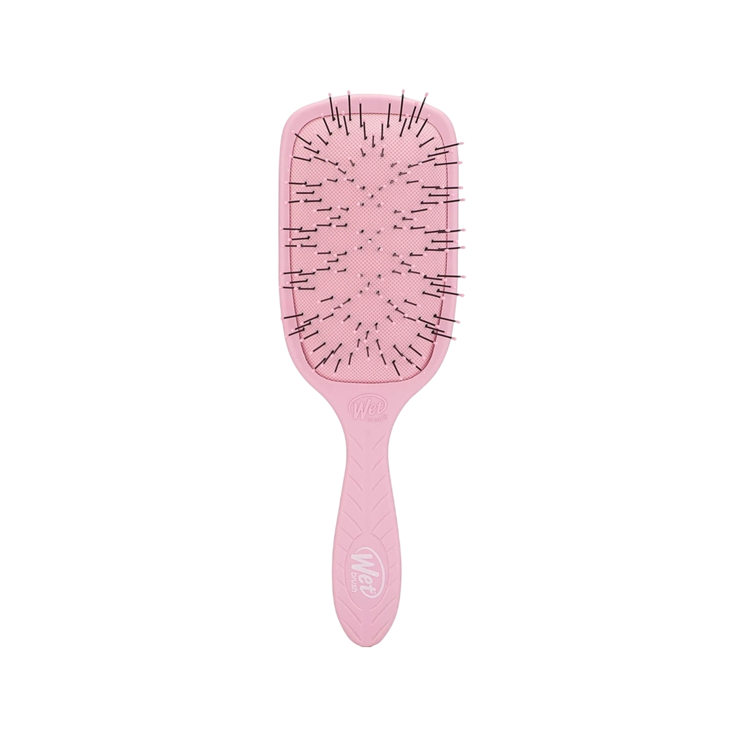 Wet Brush Go Green Paddle Detangler Kalın Telli Saçlar İçin Geniş Saç Fırçası Pembe