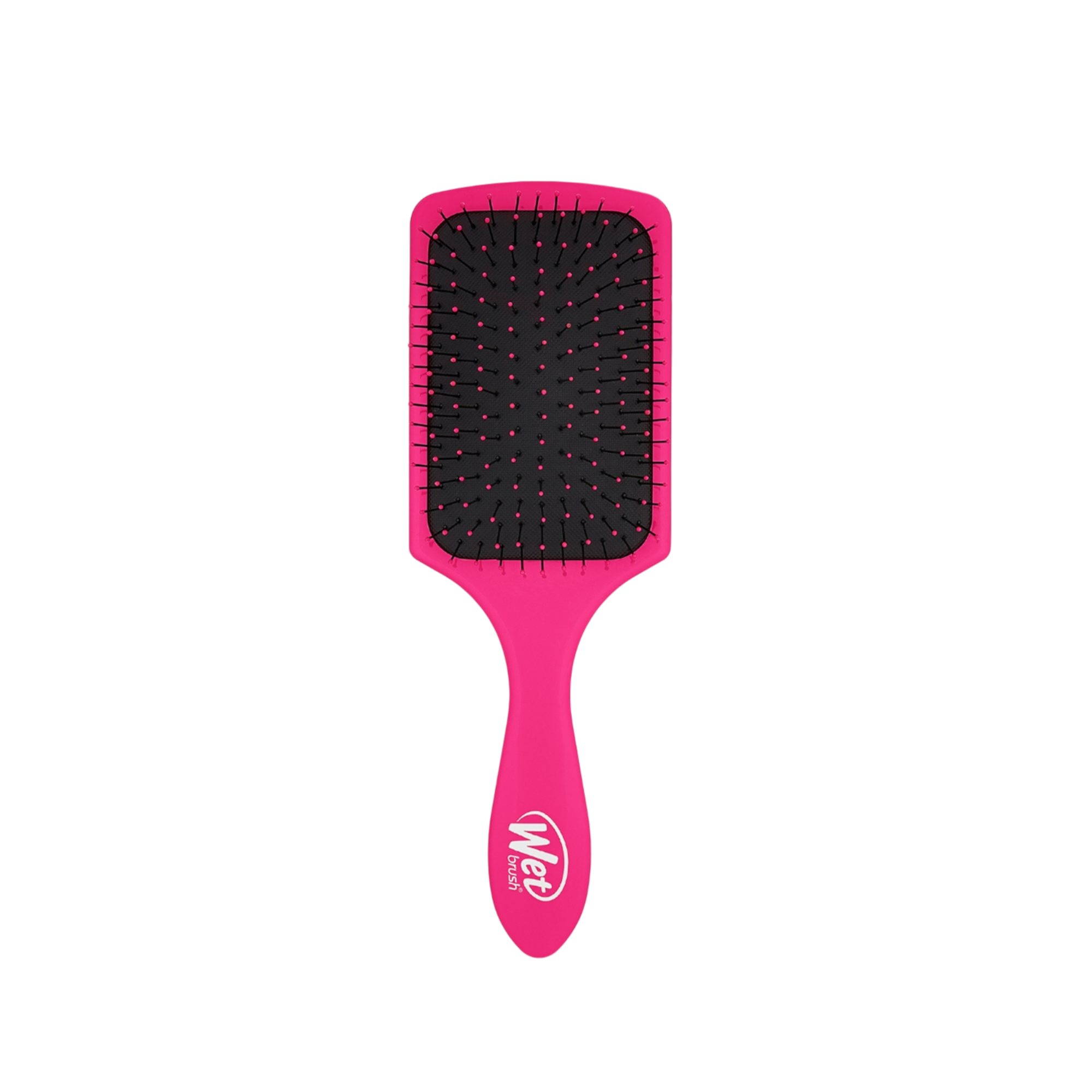 Wet Brush Paddle Detangler Kalın Telli Saçlar İçin Geniş Saç Fırçası Pembe