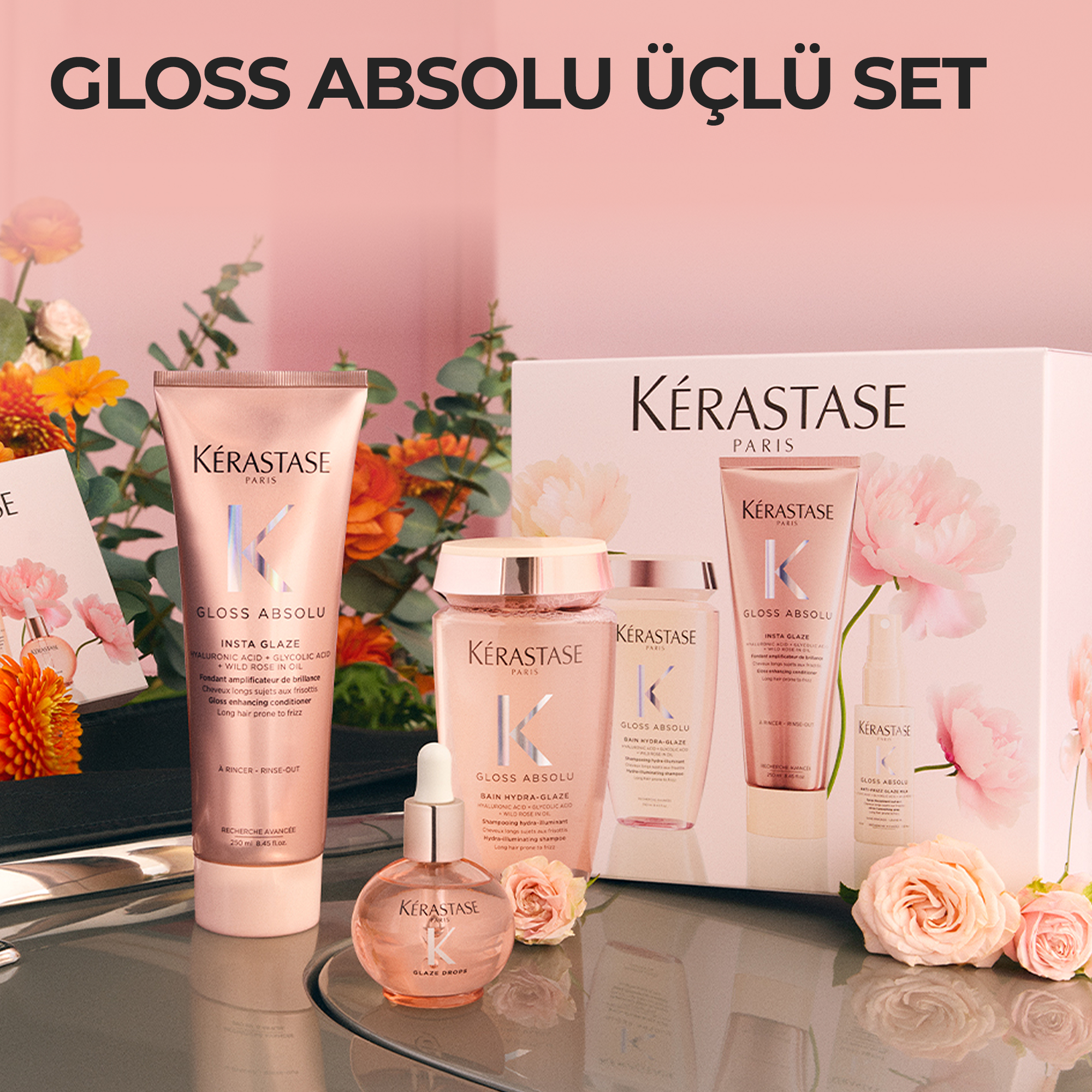 Kerastase Gloss Absolu Trio Spring Set | Sachane