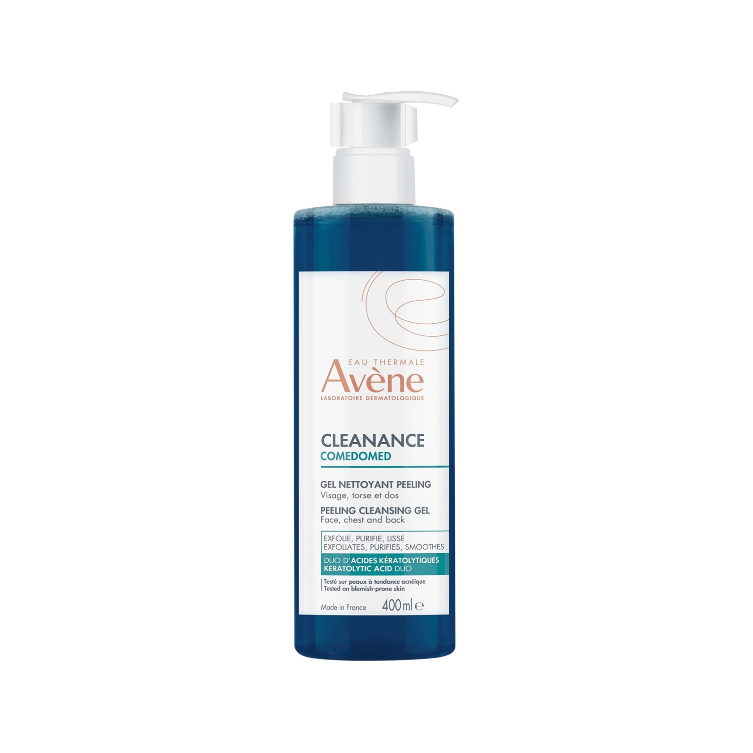 Avene Cleanance Comedomed Laktik ve Süksinik Asit İçeren Arındırıcı, Peeling Etkili Temizleme Jeli 400 ml