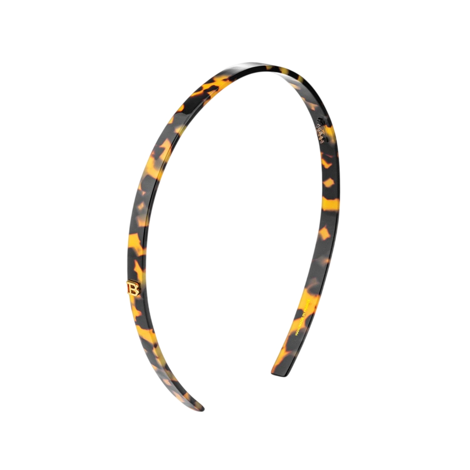 Balmain Cellulose Acetate Headband Saç Bandı Küçük Tortoise Shell