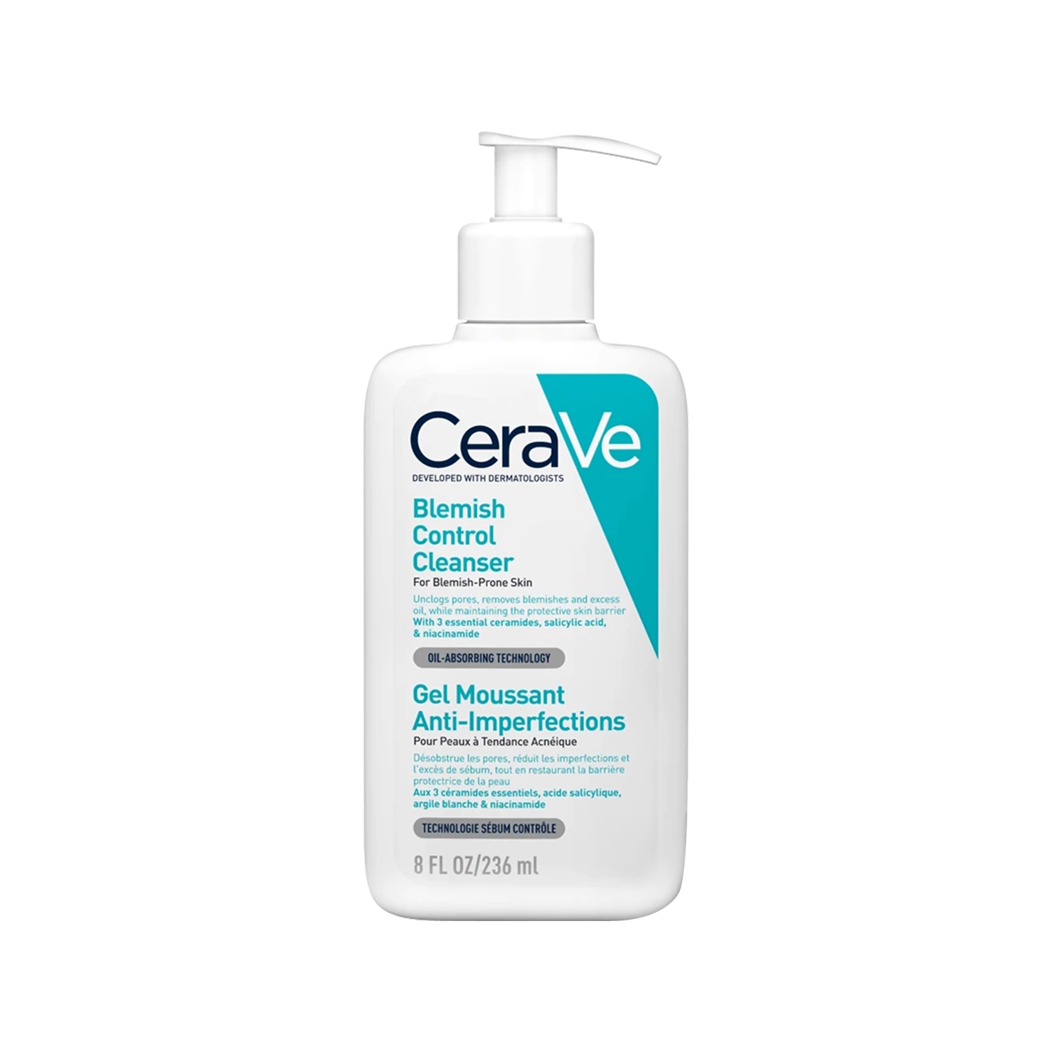 CeraVe Akneye Eğilim Gösteren Ciltlere Özel Temizleyici 236 ml