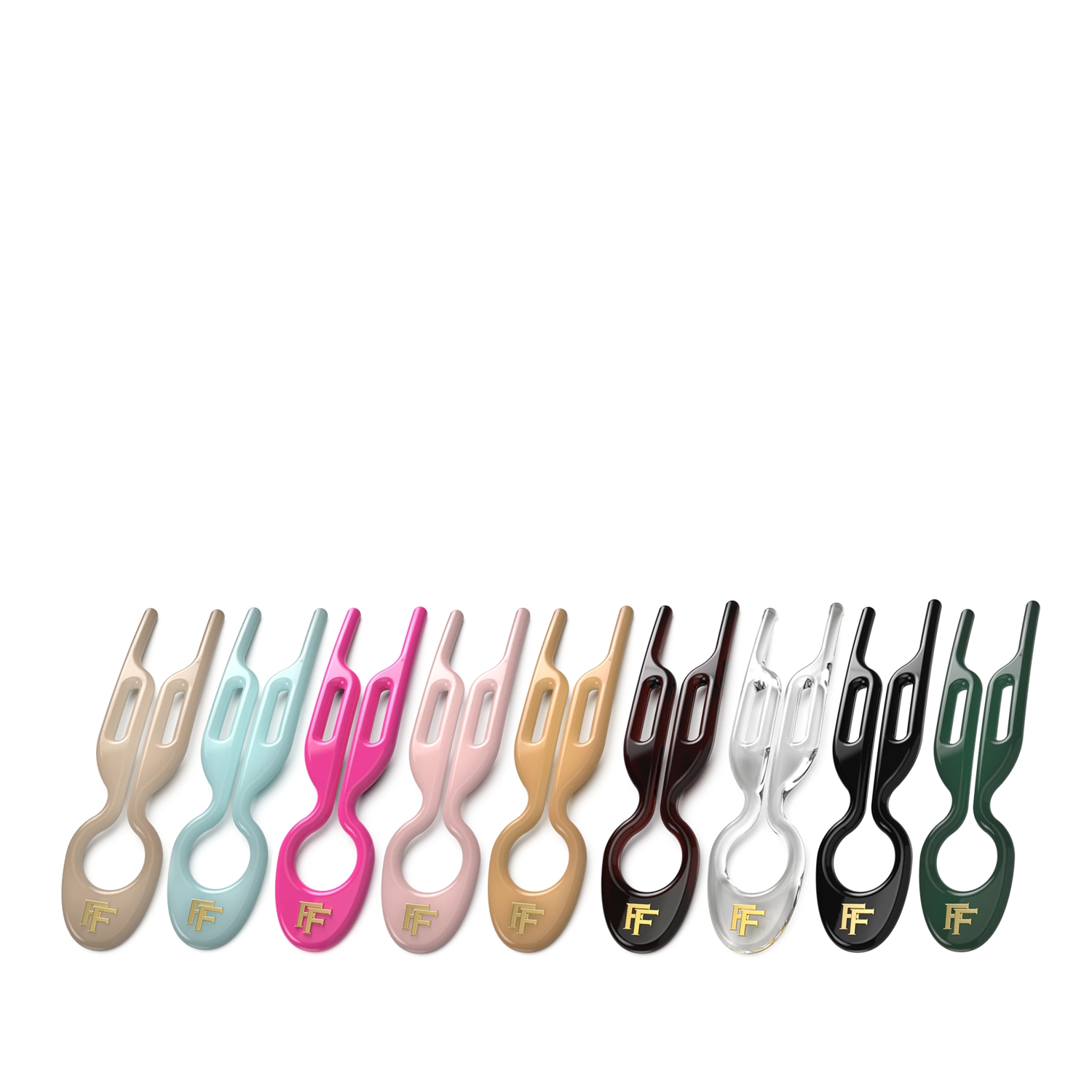 Fiona Franchimon Nº 1 HAIRPIN Saç Tokası Grand Collection Set 9 Adet