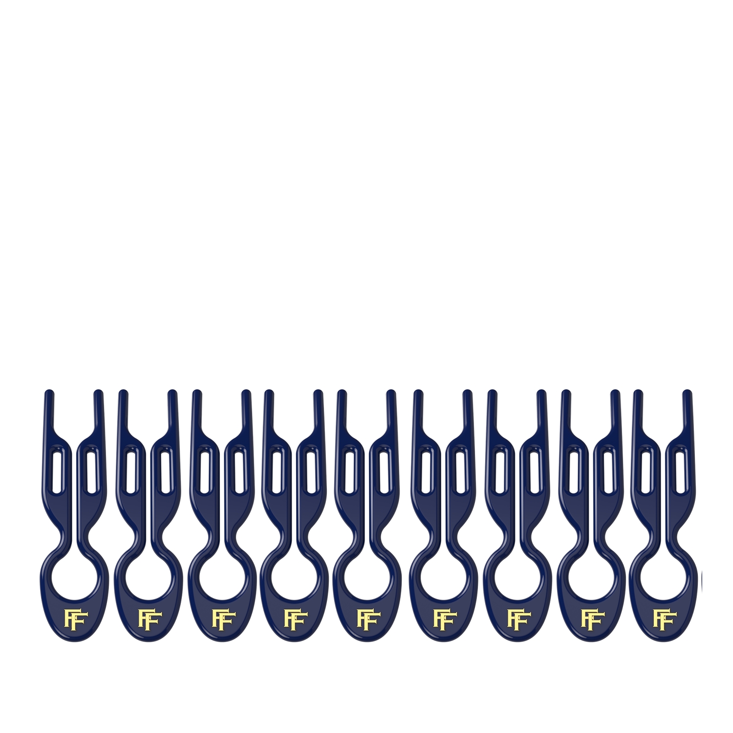 Fiona Franchimon Nº 1 HAIRPIN Saç Tokası Royal Blue 9 Adet