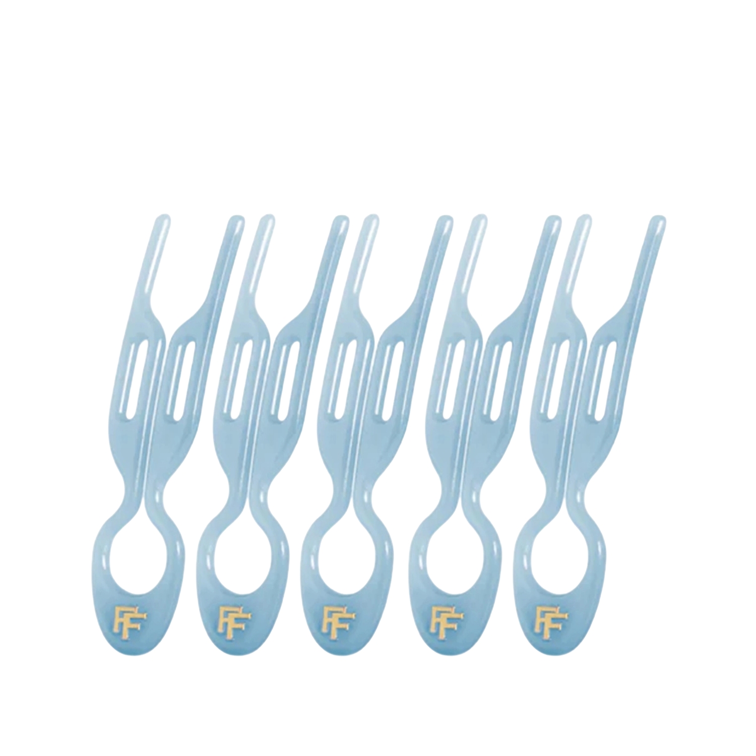 Fiona Franchimon Nº 1 HAIRPIN Saç Tokası Sky Blue 5 Adet
