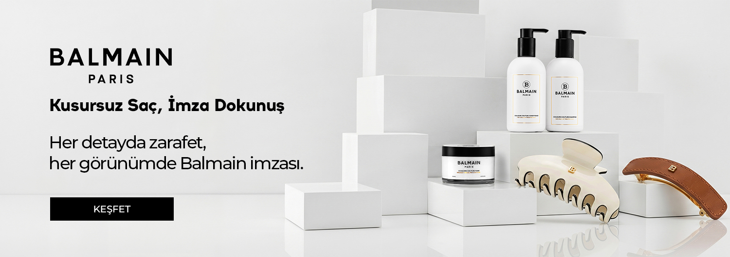 Balmain Paris Hair Couture ile Saçta Fransız Lüksü Keşfet