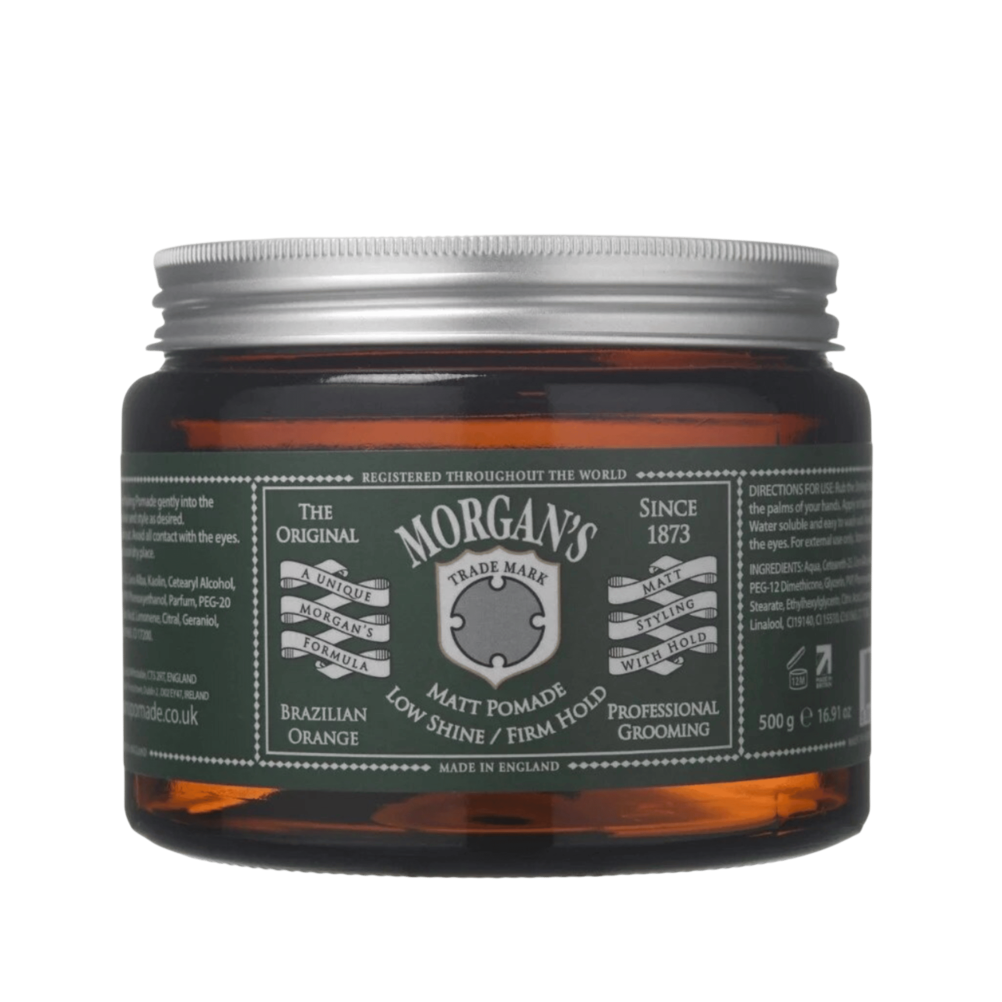 Morgan's Pomade Low Shine Firm Hold Matt Pomade Sert Tutuşlu Mat Pomat