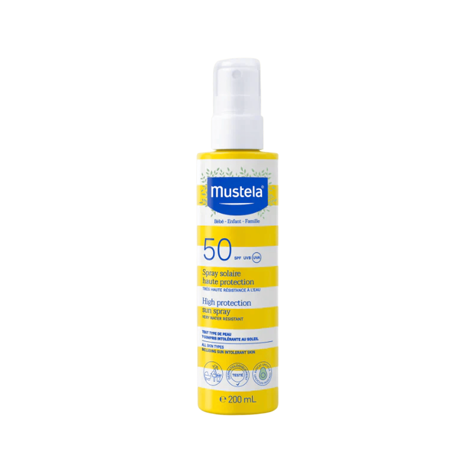 Mustela Çok Yüksek Koruma Faktörlü SPF50 Güneş Spreyi 200 ml