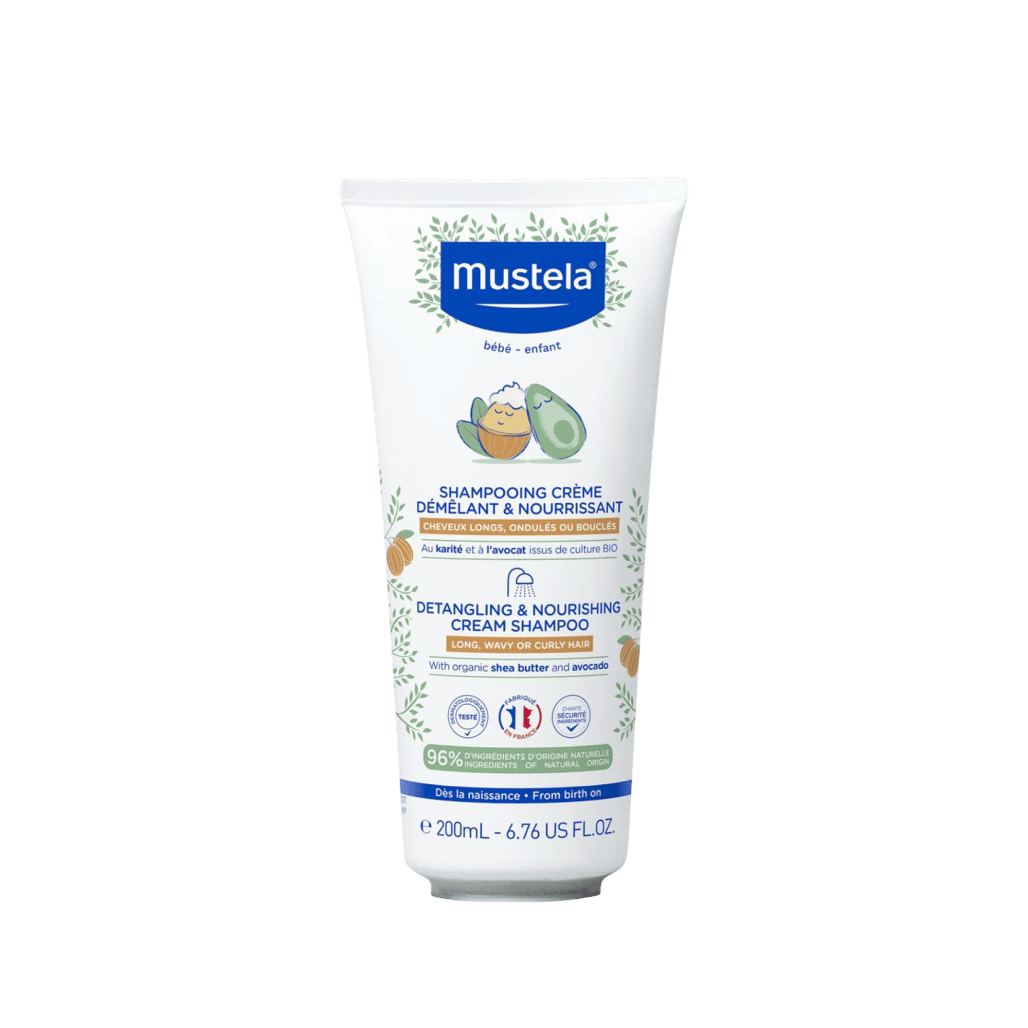 Mustela Dolaşıklık Karşıtı Besleyici Şampuan 200 ml
