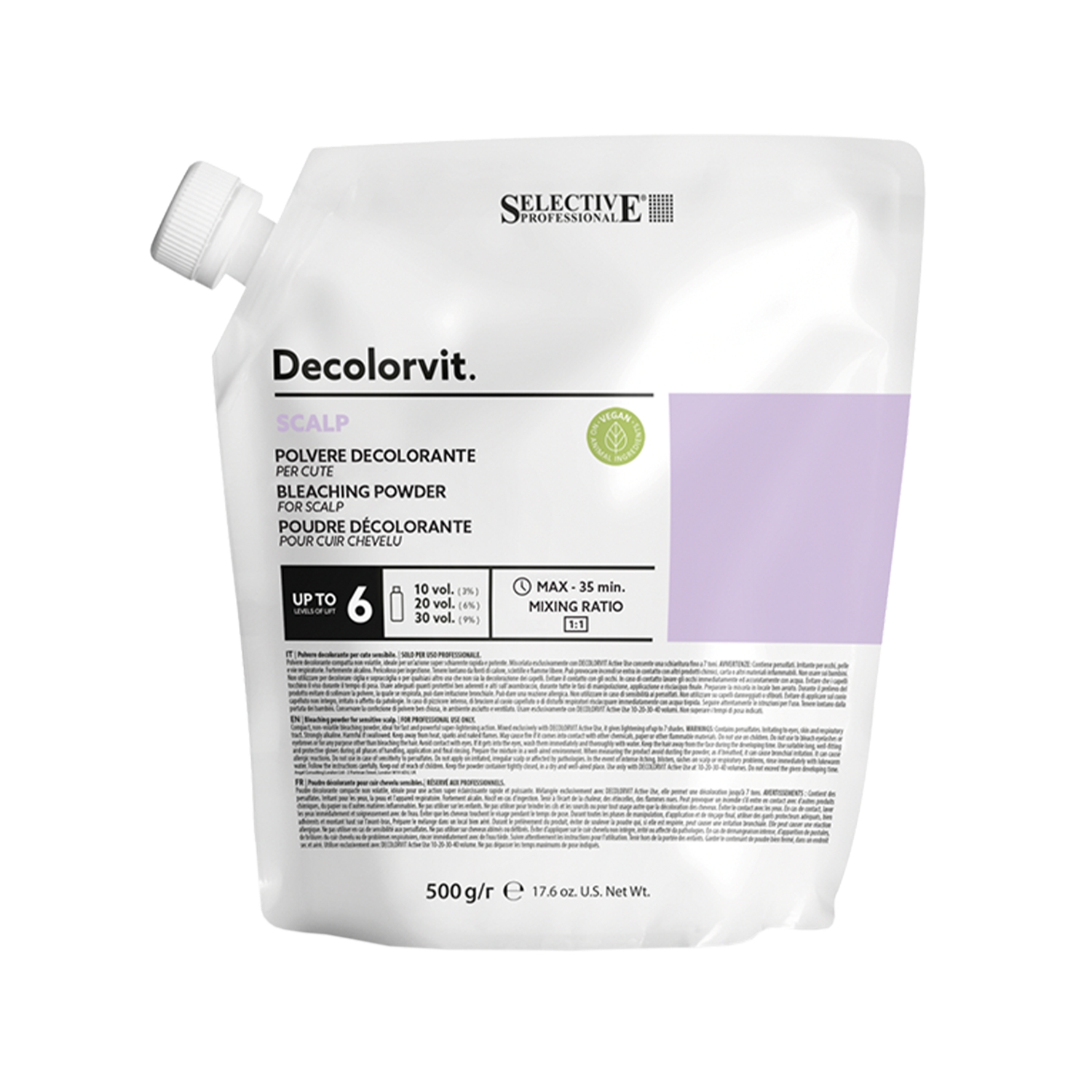 Selective Professional Decolorvit Scalp Renk Açıcı Toz 500 g