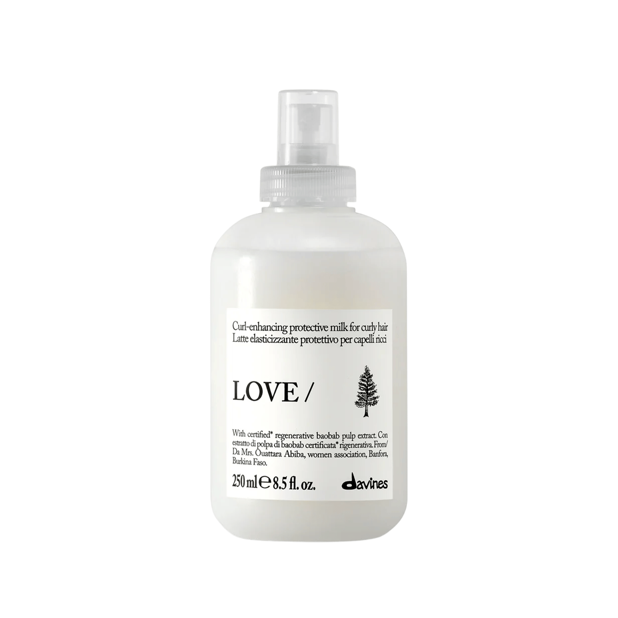 Davines Love Curl Enhancing Milk Bukle ve Kıvırcık Saçlar İçin Koruyucu Süt 250 ml
