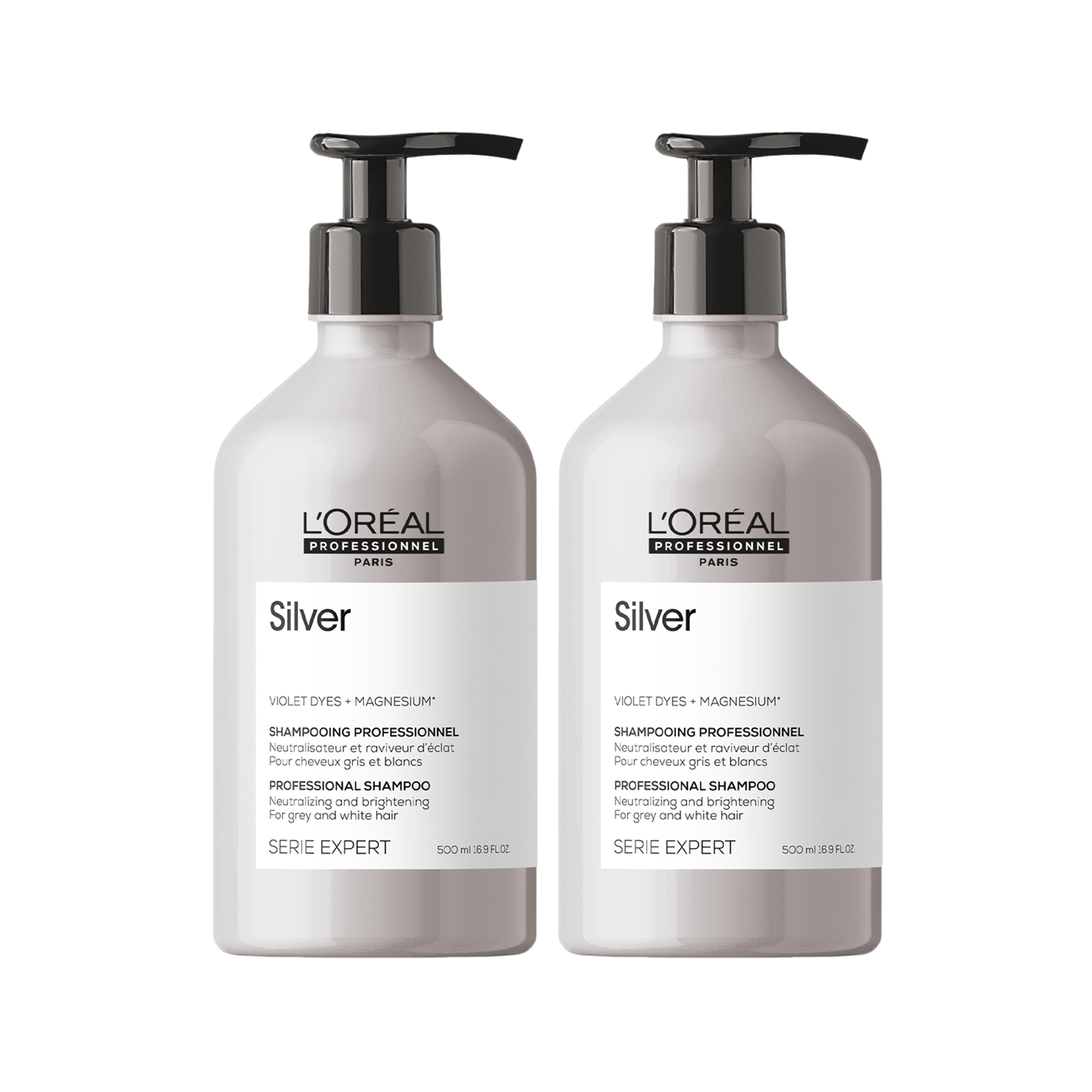 Loreal Professionnel Paris Serie Expert Silver Mor Şampuan 500 ml x 2 Adet