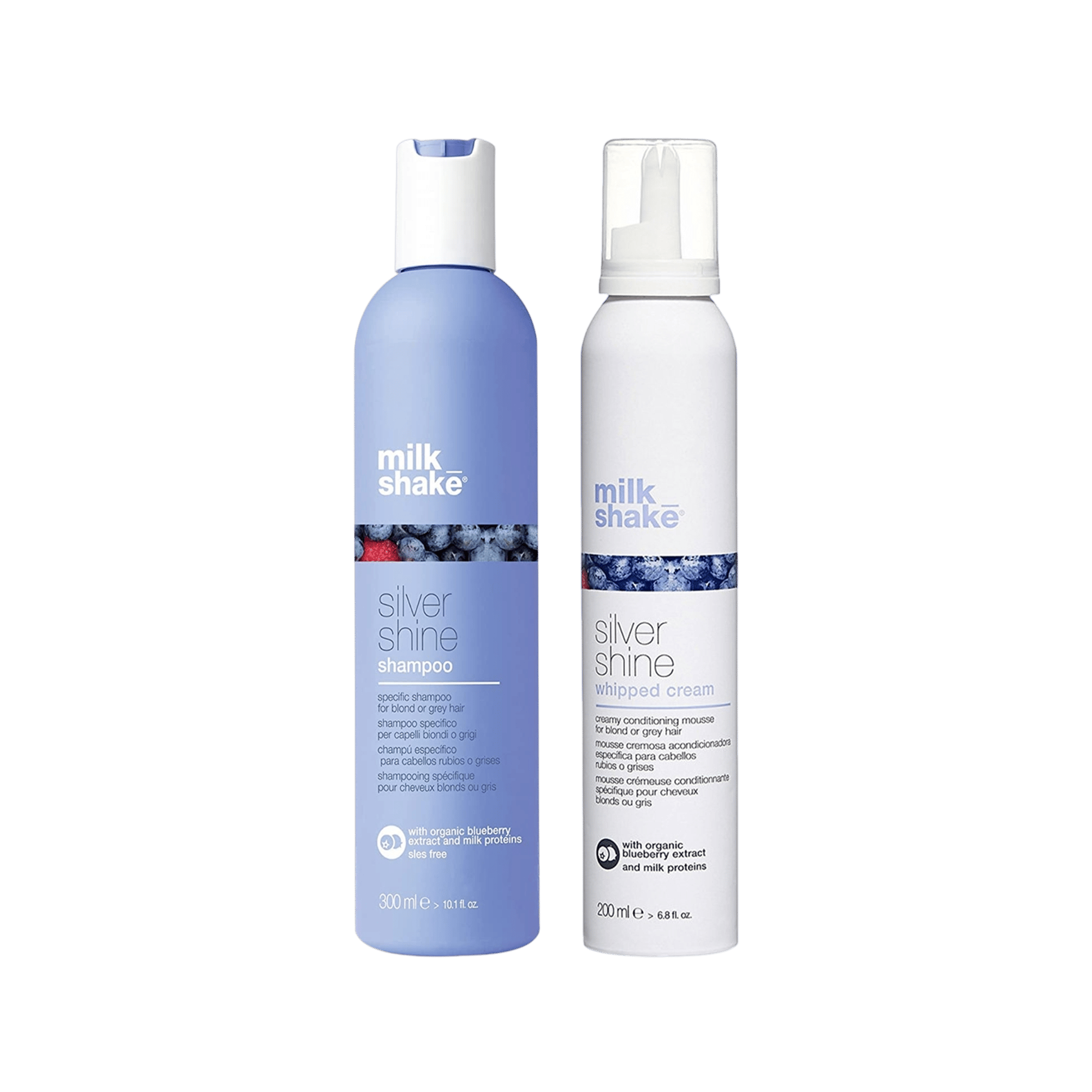 milk_shake Silver Shine Şampuan 300 ml ve Silver Shine Köpük 200 ml