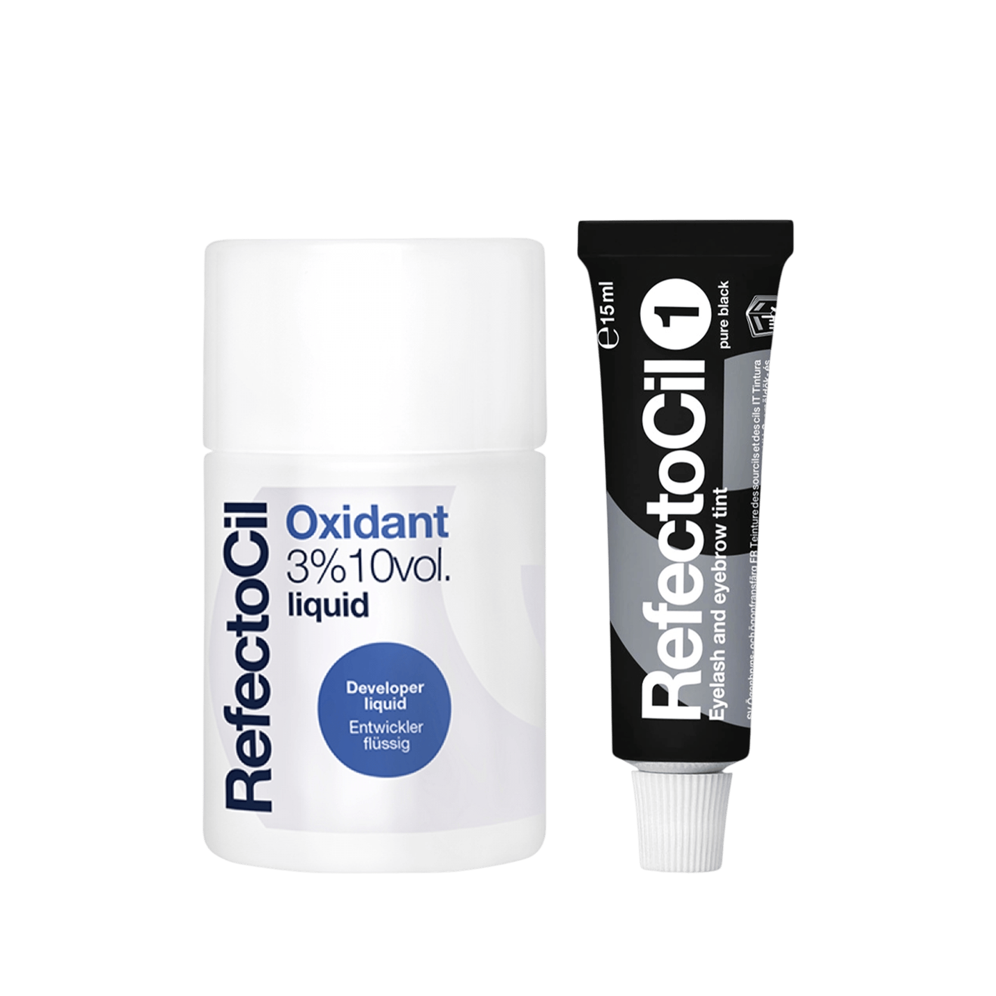 Refectocil Kaş ve Kirpik Boyası No:1 15 ml + Oksidan 100 ml