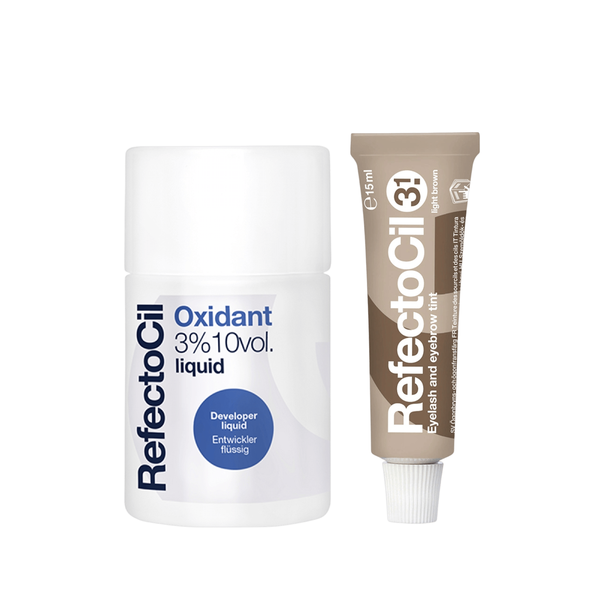 RefectoCil Kaş ve Kirpik Boyası No:3.1 + %3 10 Vol. Sıvı Oksidan 100 ml