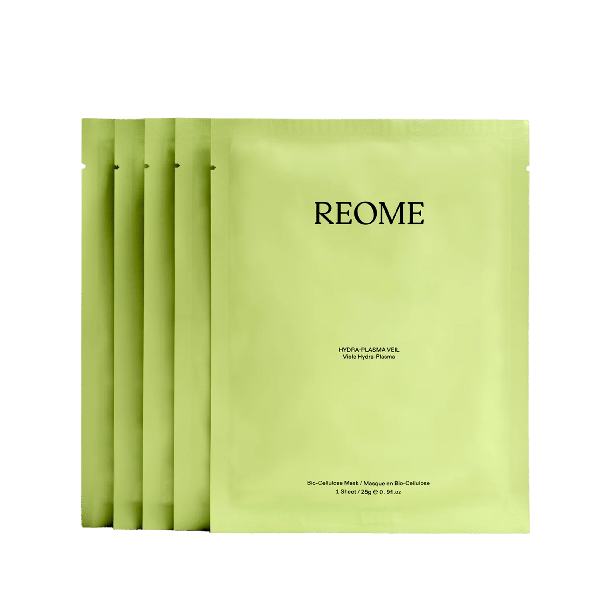 REOME Hydra-Plasma Veil Nemlendirici ve Aydınlatıcı Kağıt Yüz Maskesi 5x25 g