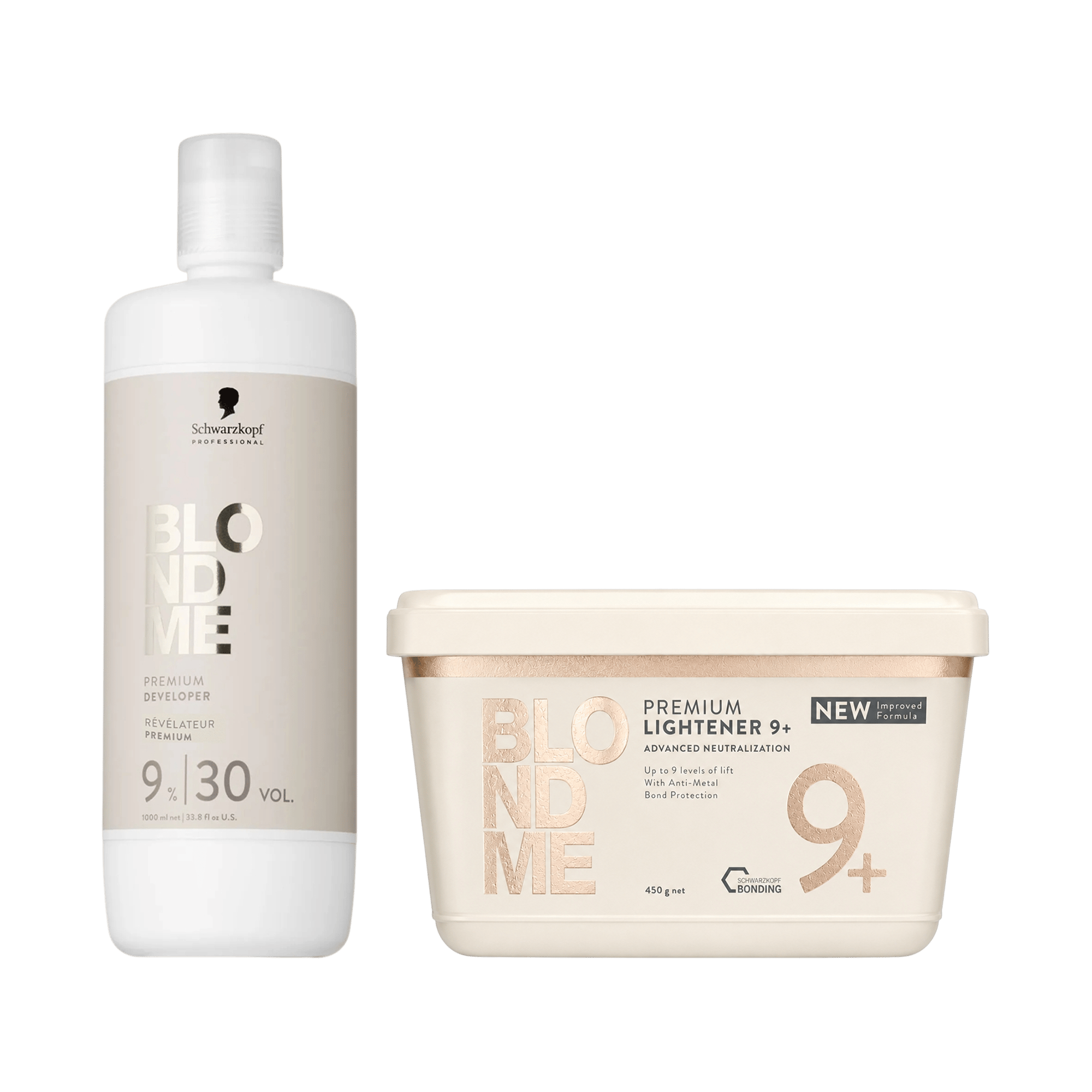 Schwarzkopf Blondme Premium Lift 9+ Toz Saç Açıcı ve 30 Volum Oksidan