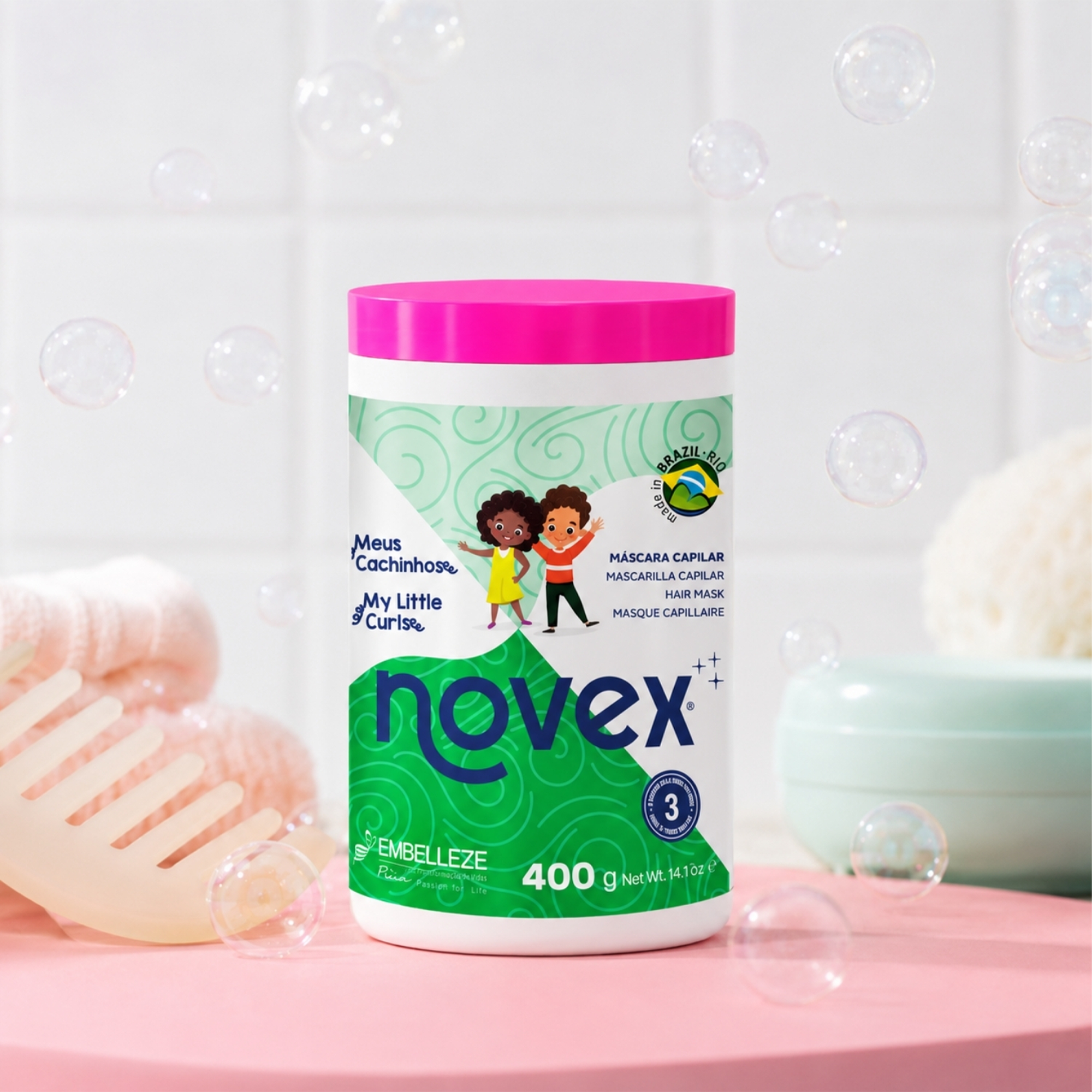 Novex My Little Curls Çocuklar İçin Bukle Belirginleştirici Saç