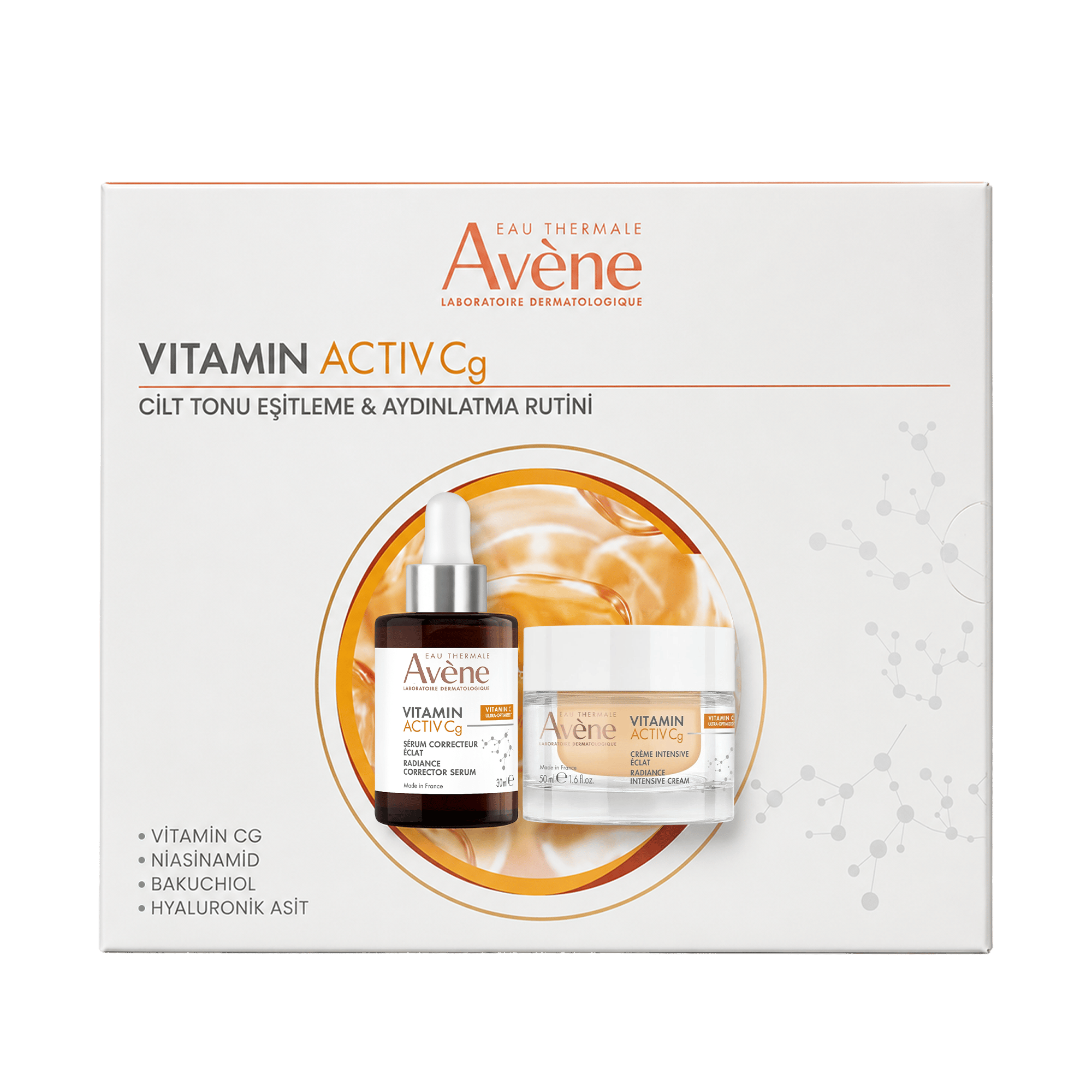 Avene Vitamin Activ Cg Yaşlanma Karşıtı Bakım Seti