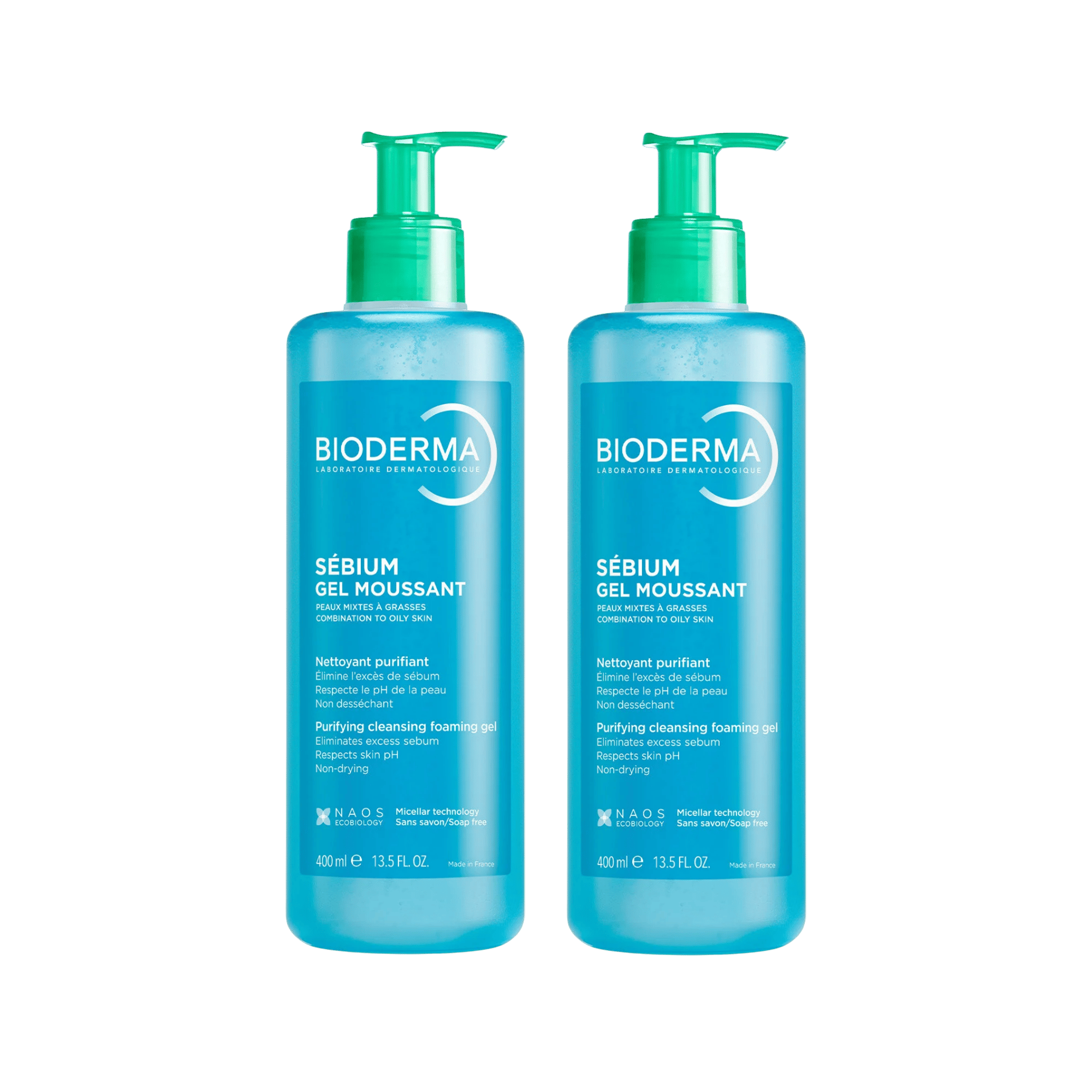 Bioderma Sebium Foaming Temizleyici Jel 2x400 ml