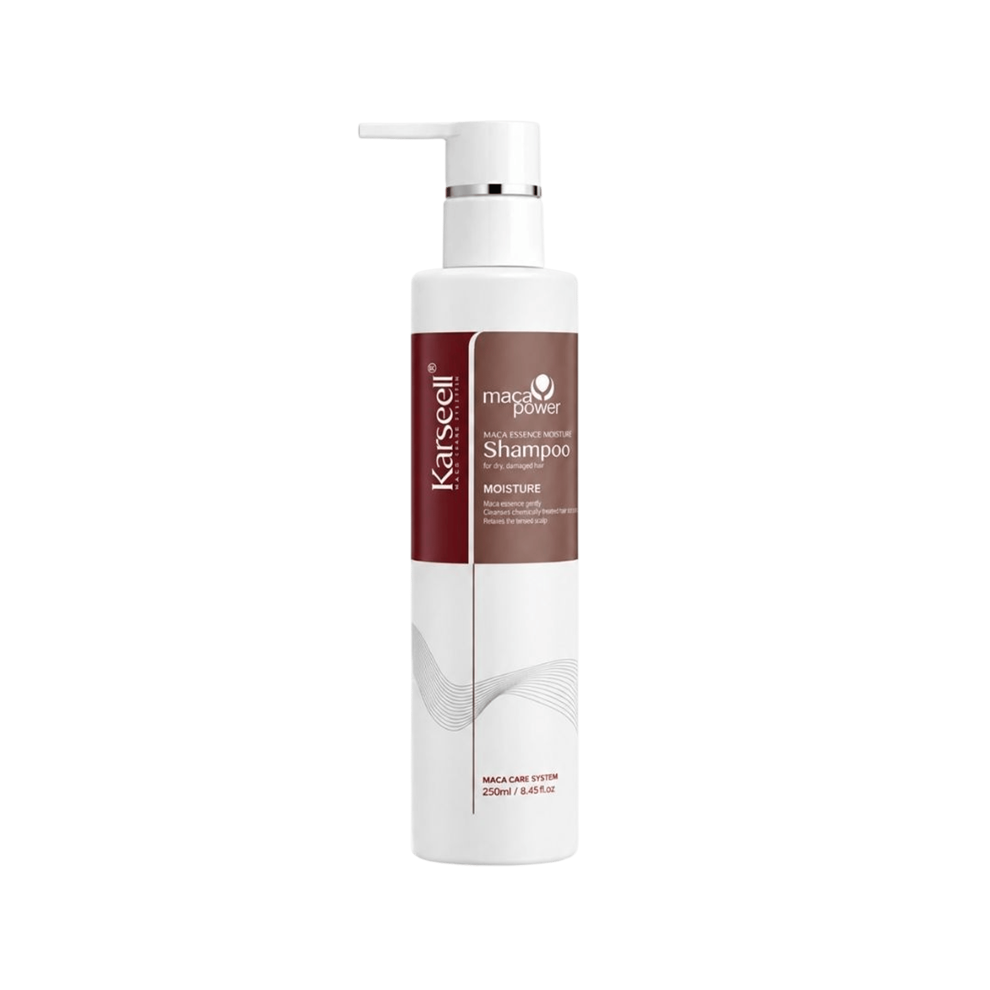Karseell Maca Power Maca Essence Moisture Kuru ve Yıpranmış Saçlar İçin Onarıcı Şampuan 250 ml