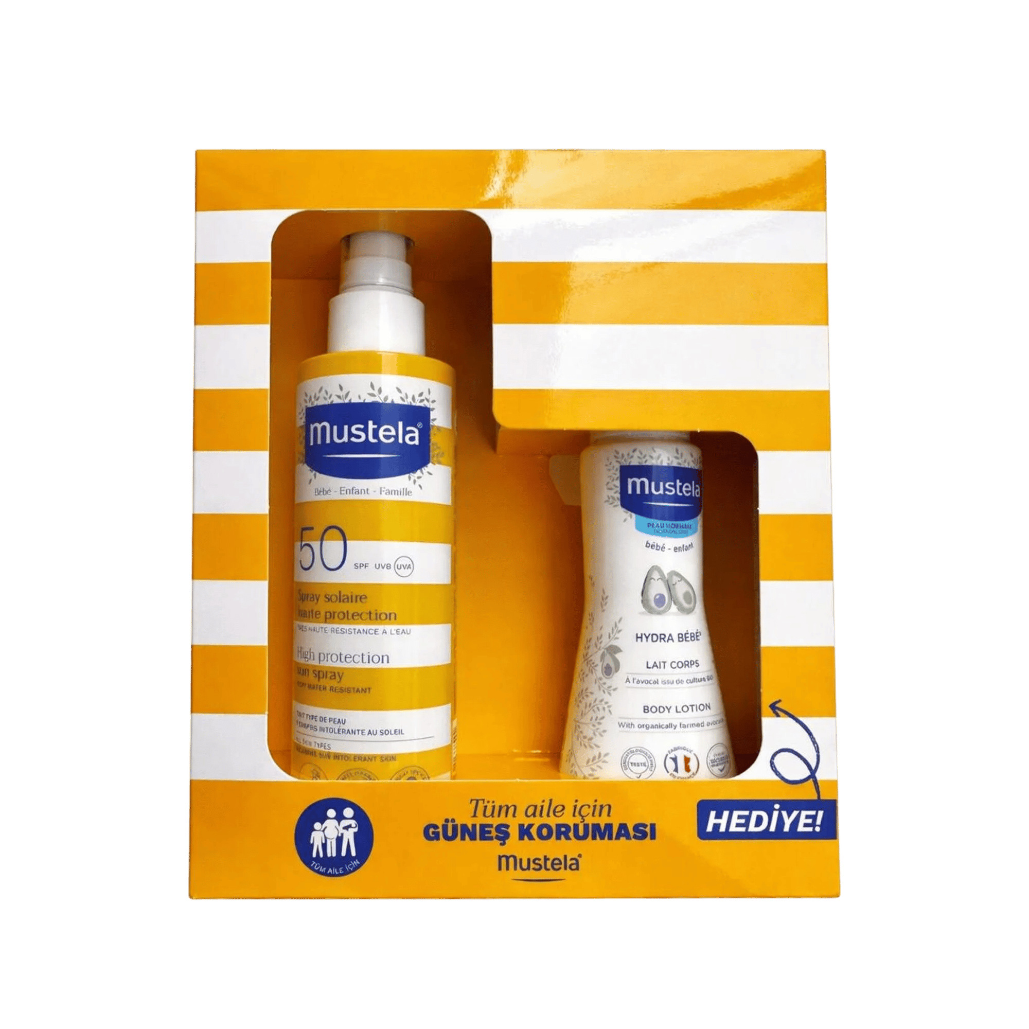 Mustela Tüm Aile İçin Güneş Koruması Seti