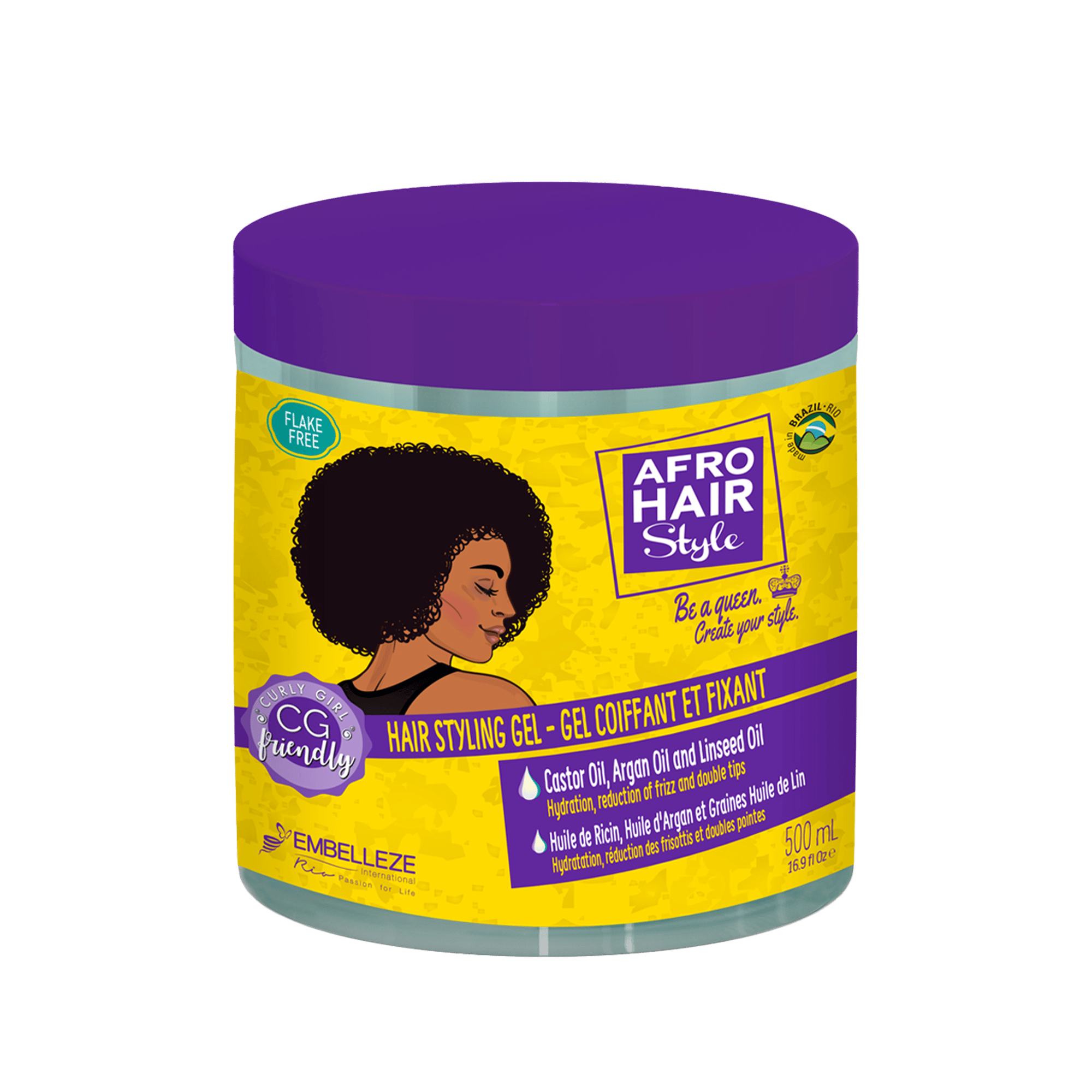 Novex Afro Hair Afro Kıvırcık Saçlar İçin Bukle Belirginleştirici ve Sabitleyici Jel 500 ml