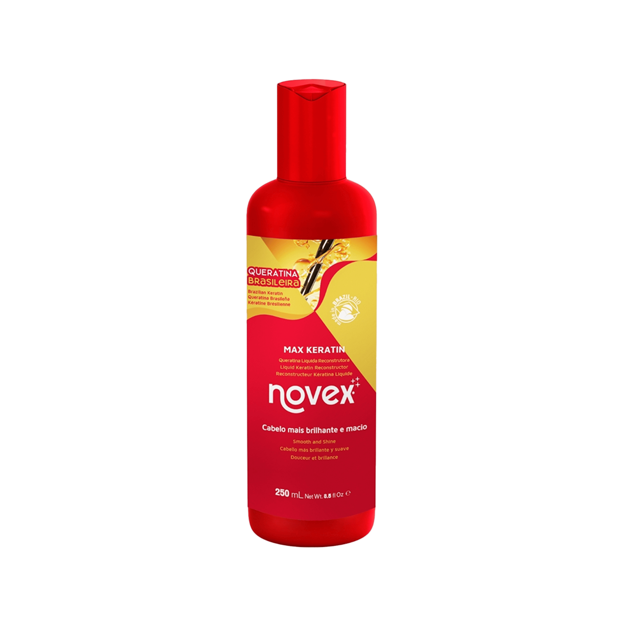 Novex Brazilian Keratin Kurumuş ve Zarar Görmüş Saçlar İçin Konsantre Sıvı Keratin 250 ml
