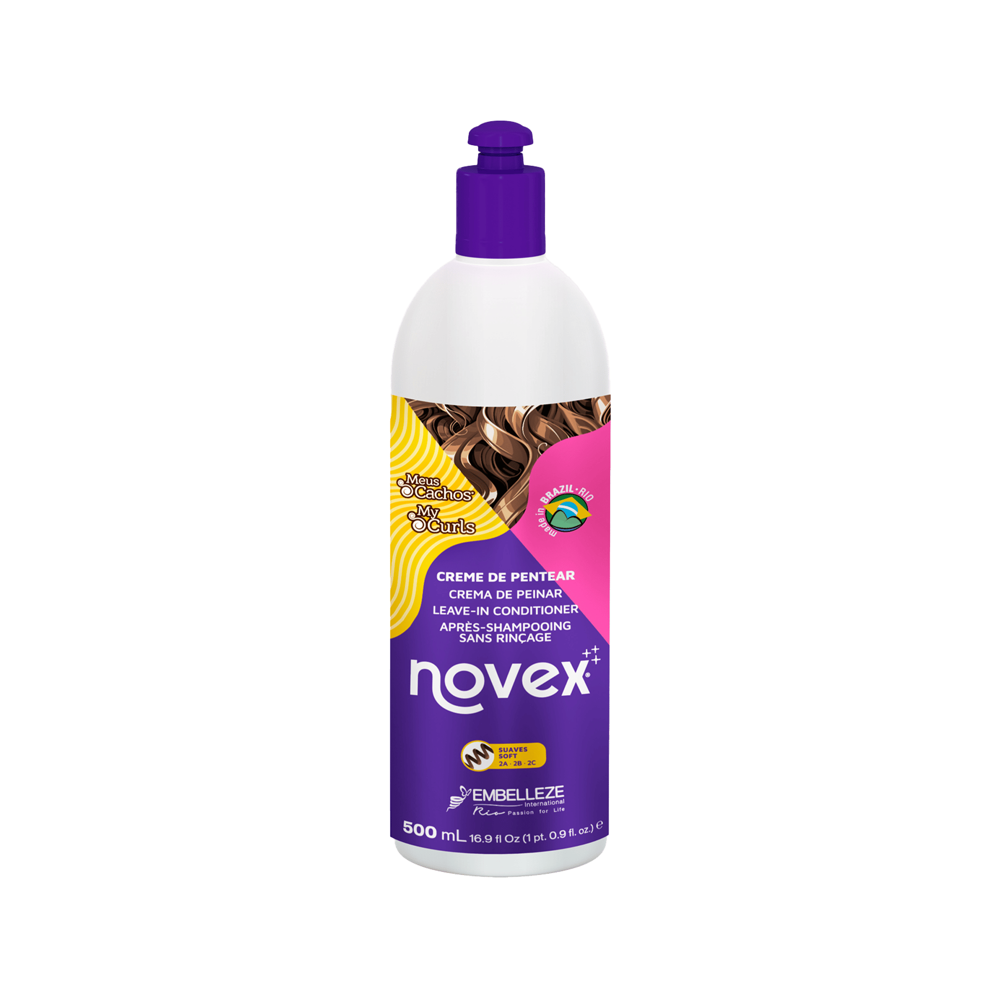 Novex My Curls Dalgalı Saçlar İçin Bukle Belirginleştirici Durulanmayan Saç Bakım Kremi 500 g