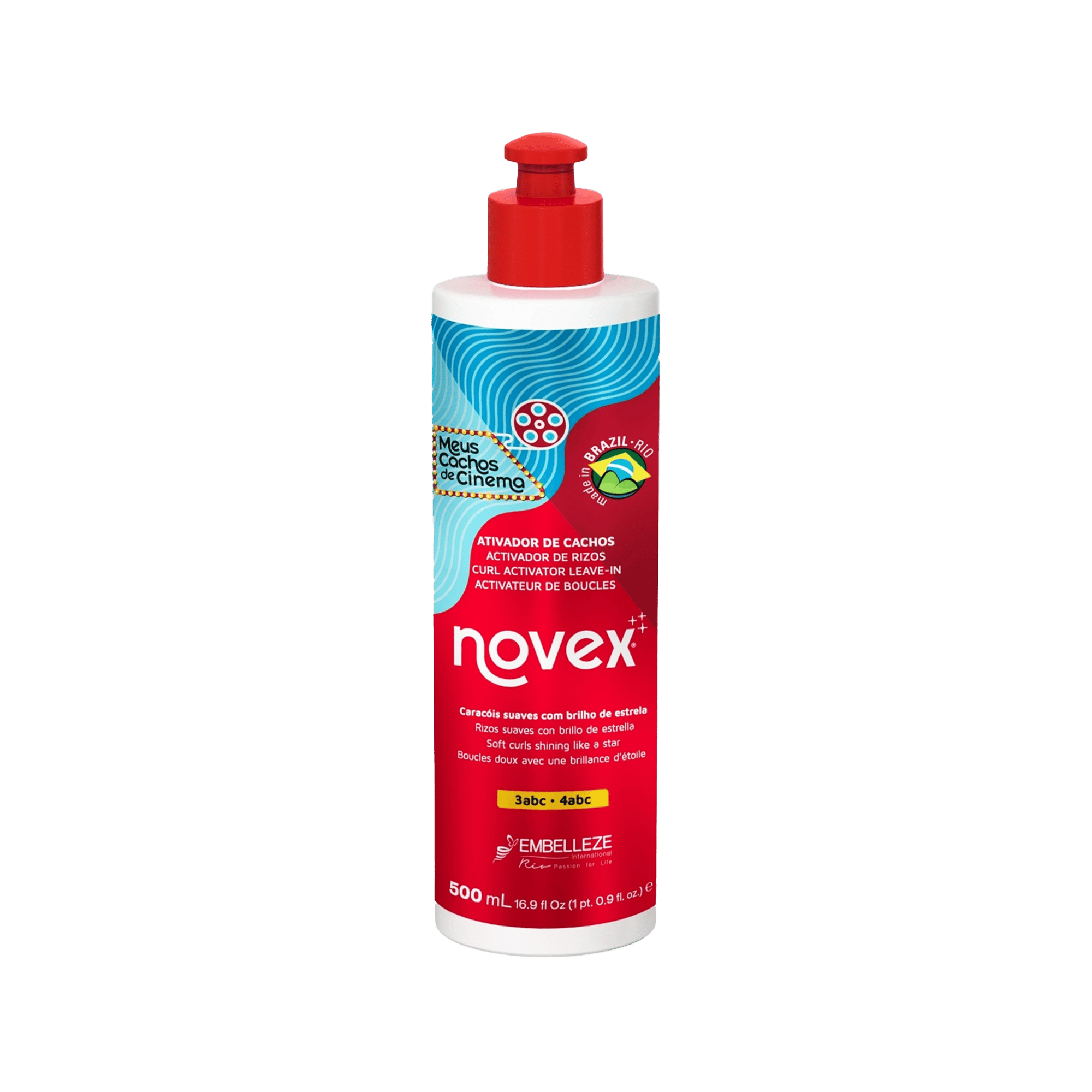 Novex My Curls Movie Star Parlaklık Veren Shea Butter Keratin ve 7 Çeşit Yağ İçeren Durulanmayan Saç Kremi