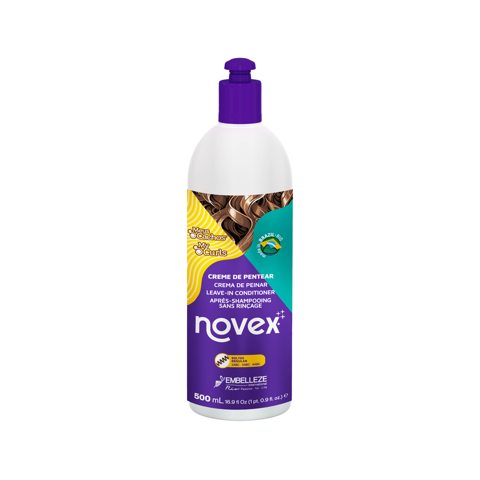 Novex My Curls Tüm Saç Tipleri için Bukle Belirginleştirici Durulanmayan Saç Bakım Kremi