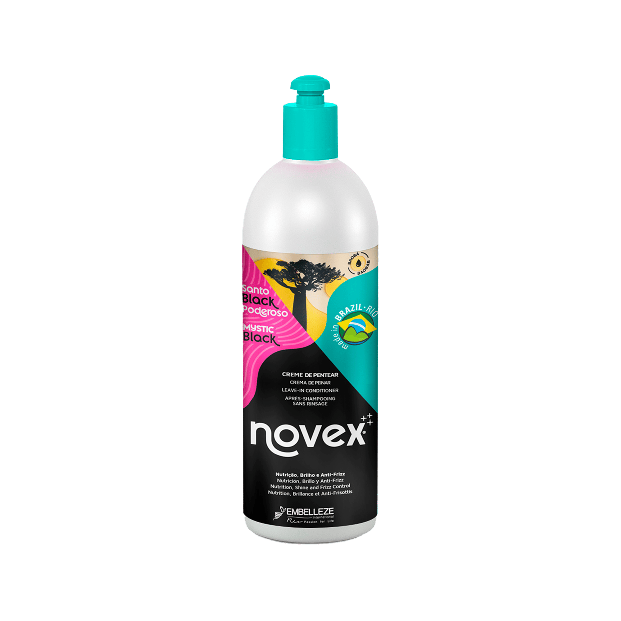 Novex Mystic Black Saç Uçlarını Onarıcı Baobab Yağı İçeren Durulanmayan Saç Bakım Kremi
