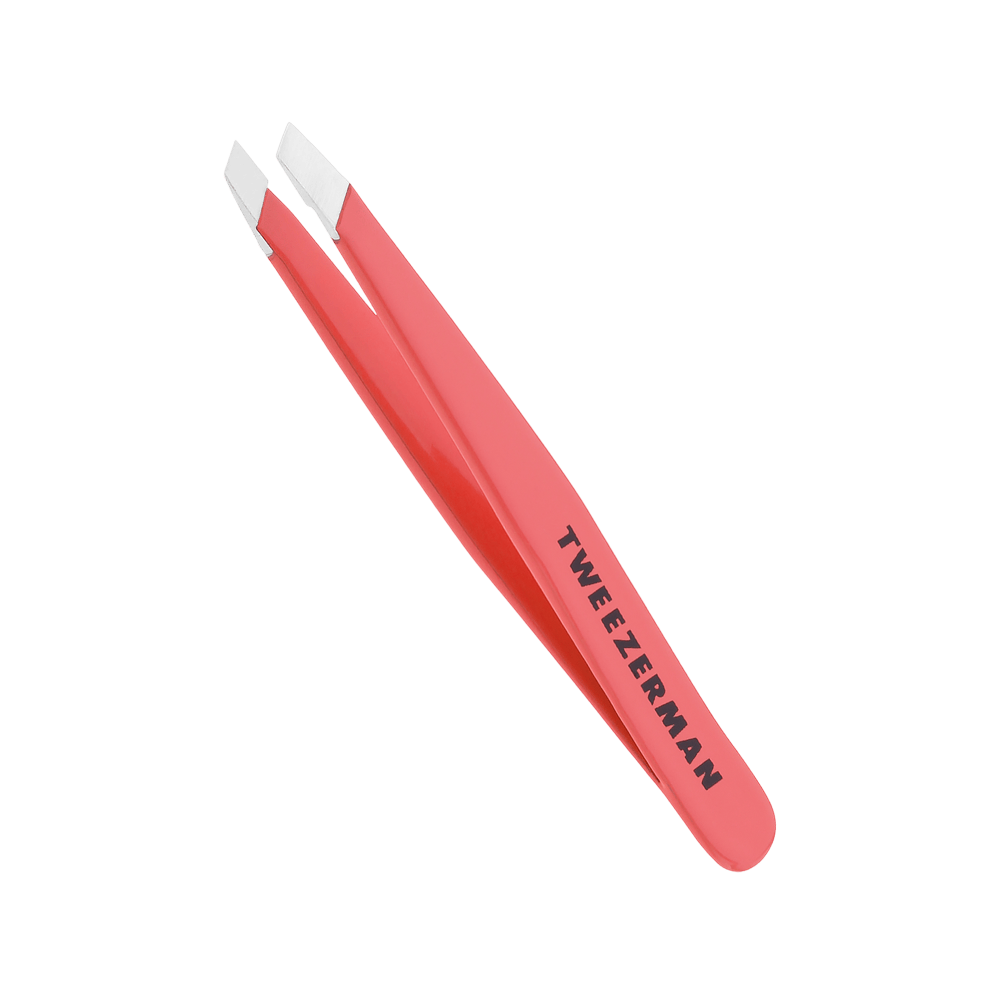 TWEEZERMAN Mini Slant Tweezer Geranium Mercan Cımbız