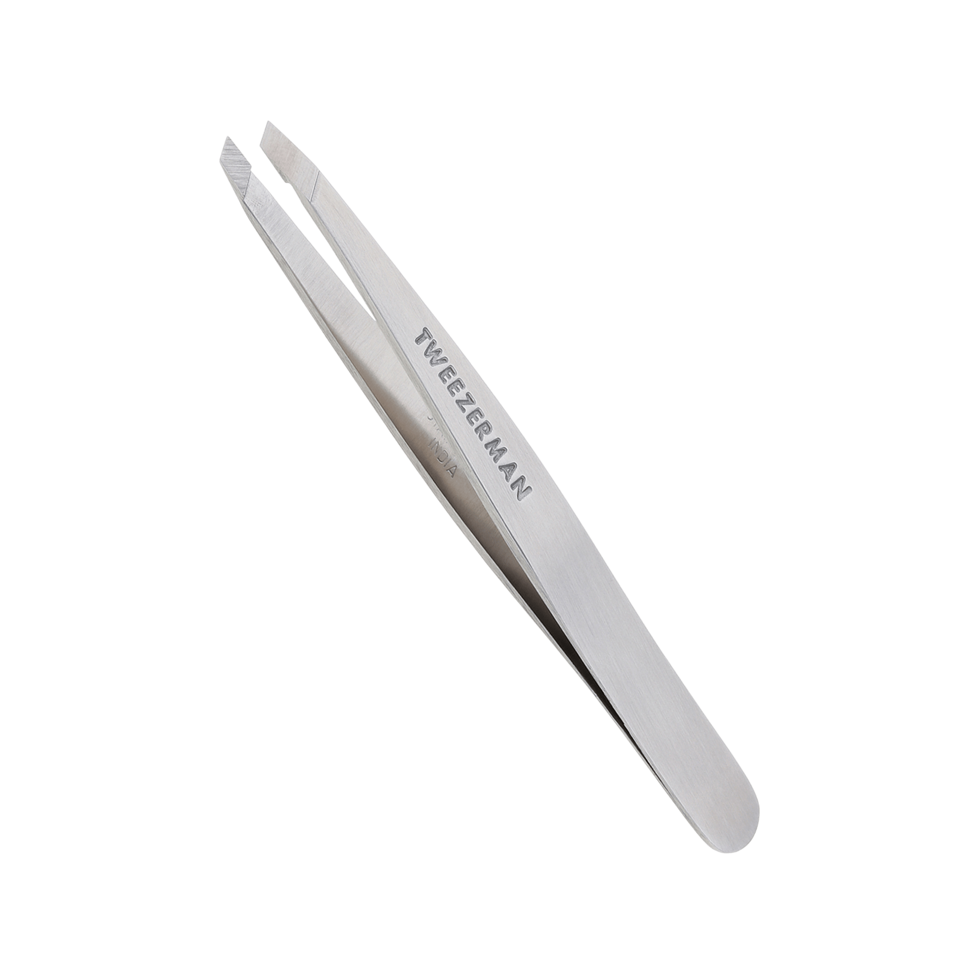 TWEEZERMAN Slant Tweezer Classic Stainless Steel Çelik Cımbız