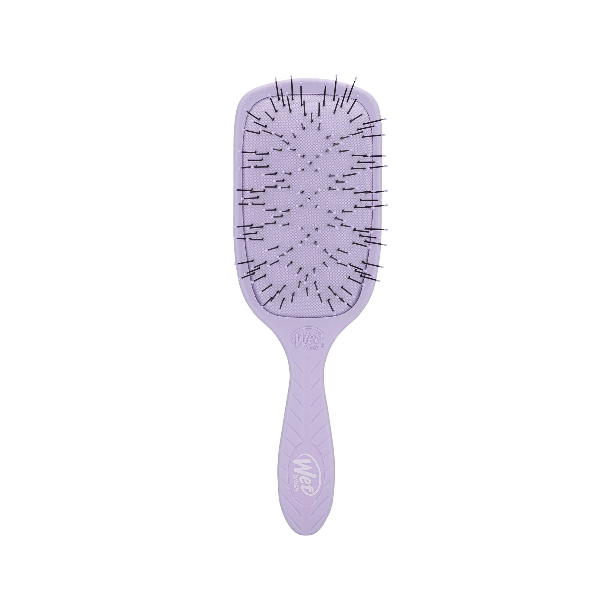 Wet Brush Go Green Paddle Detangler Kalın Telli Saçlar İçin Geniş Saç Fırçası Lila