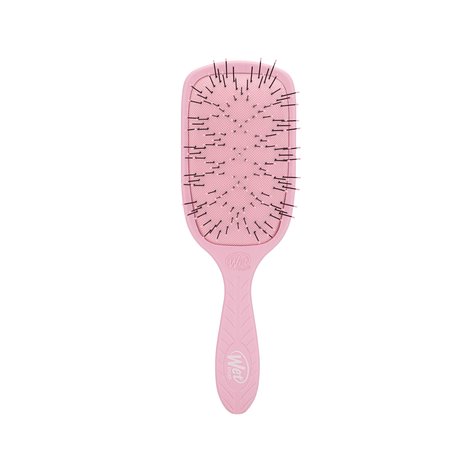 Wet Brush Go Green Paddle Detangler Kalın Telli Saçlar İçin Geniş Saç Fırçası Pembe
