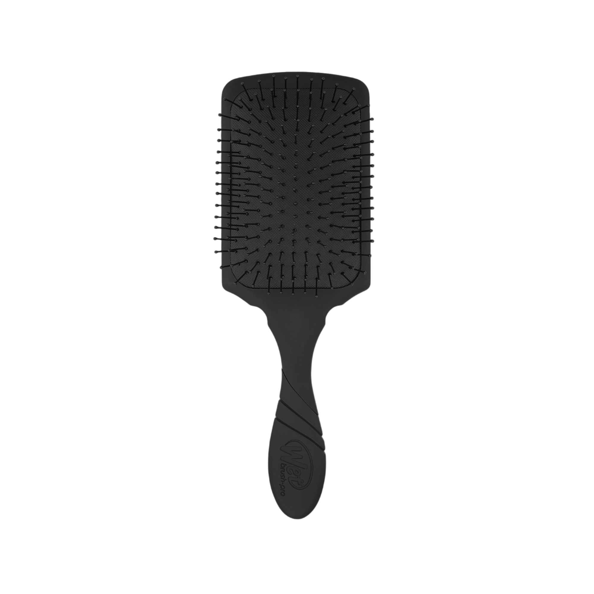 Wet Brush Pro Paddle Detangler Kalın Telli Saçlar İçin Geniş Saç Fırçası Siyah