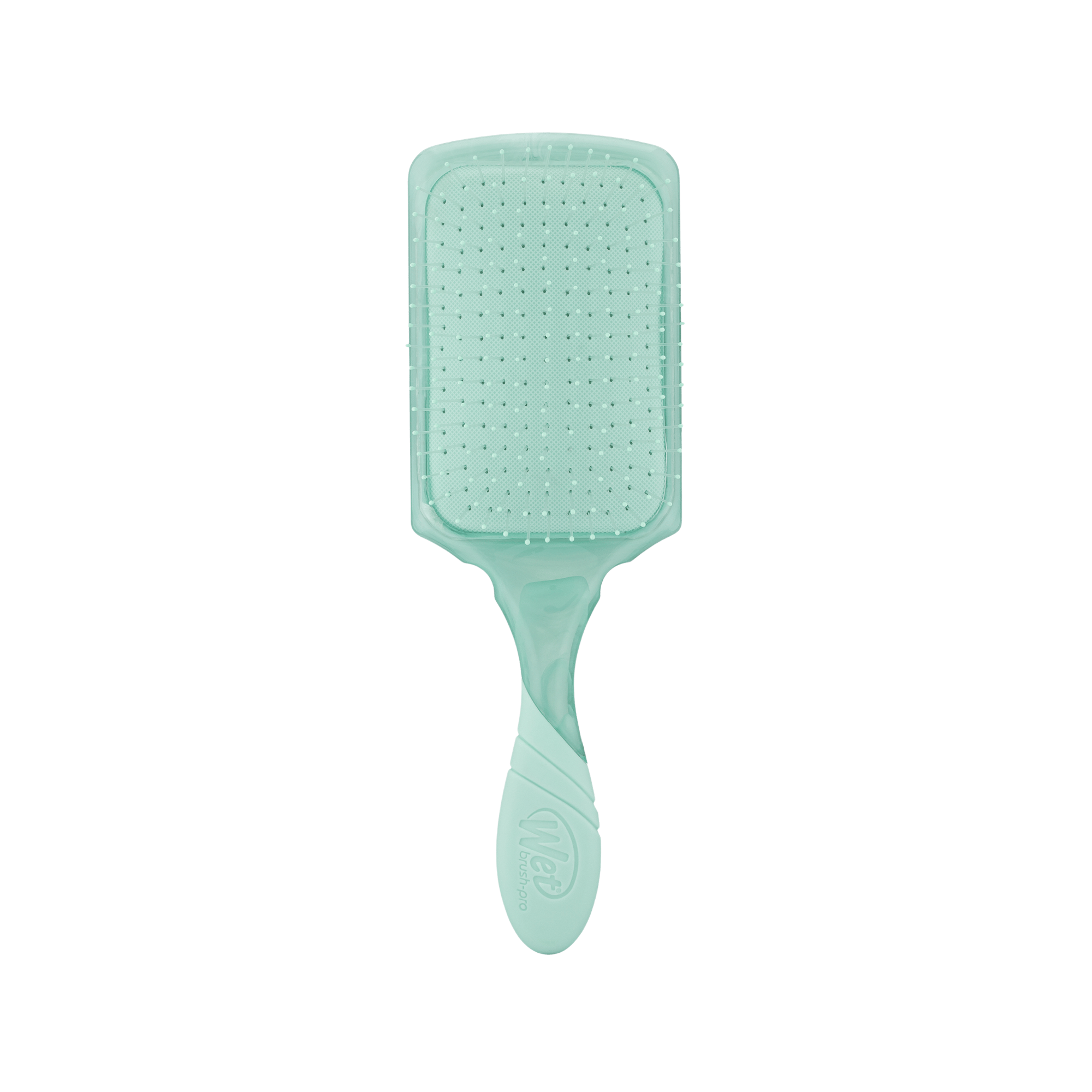 Wet Brush Pro Paddle Detangler Kalın Telli Saçlar İçin Geniş Saç Fırçası Turkuaz