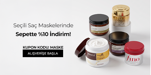 Seçili Saç Maskelerinde Sepette %10 İndirim