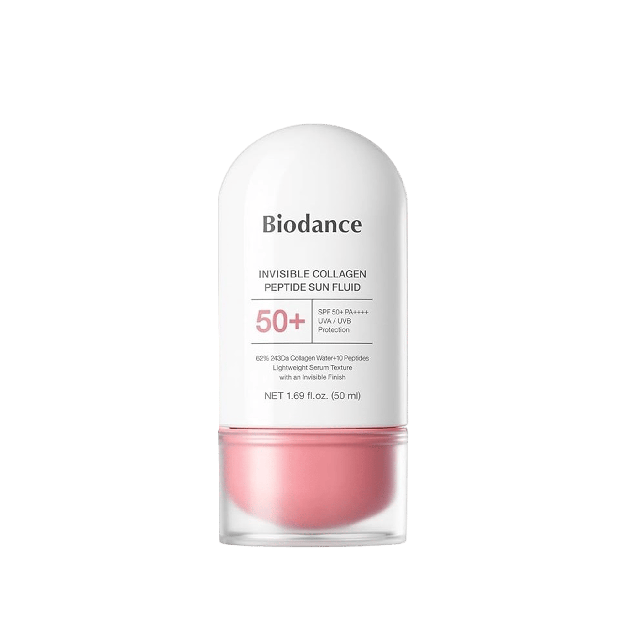 Biodance Invisible Collagen Peptide Sun Fluid SPF50+ 50 ml