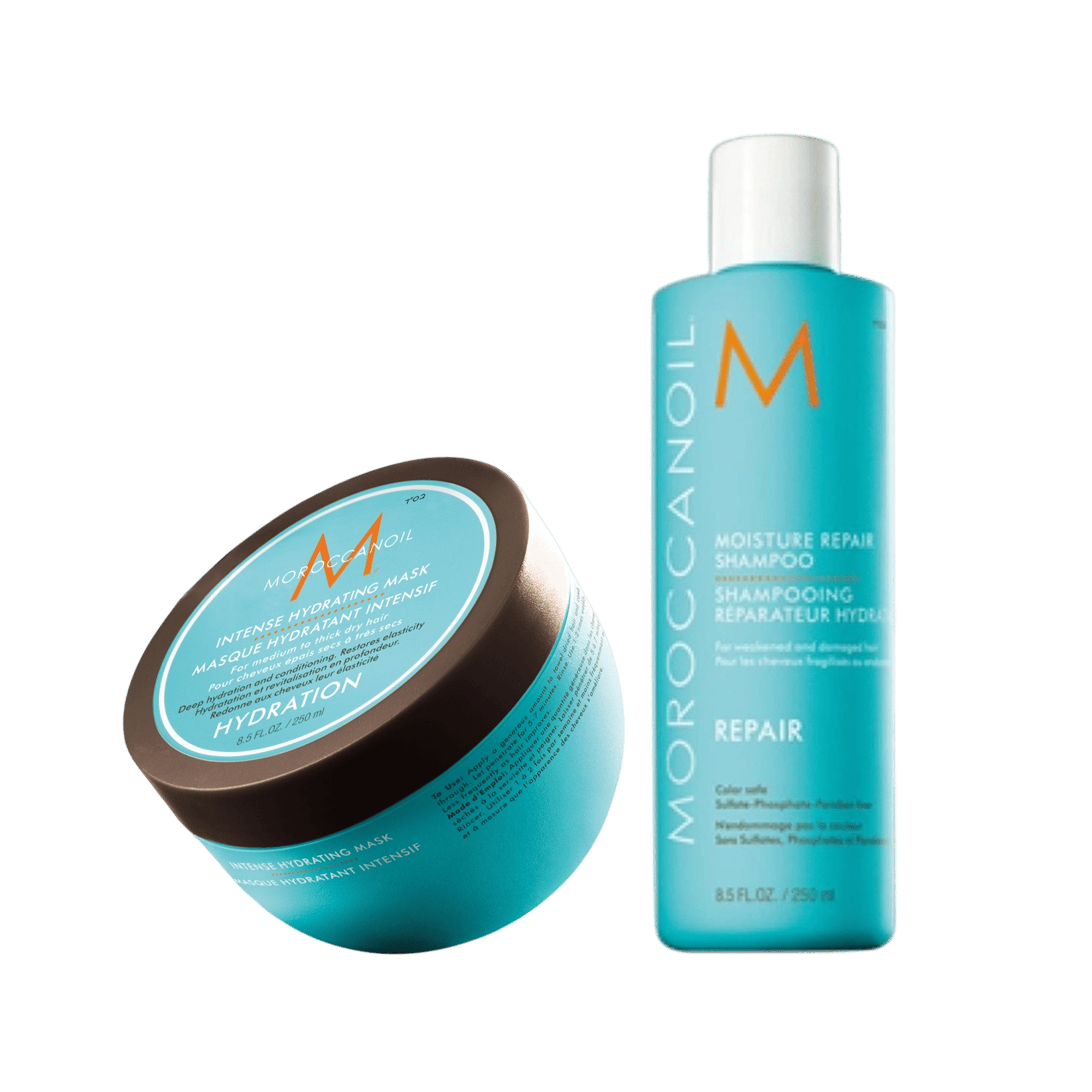 MOROCCANOIL Derinlemesine Nemlendirici ve Onarıcı Saç Bakım İkilisi