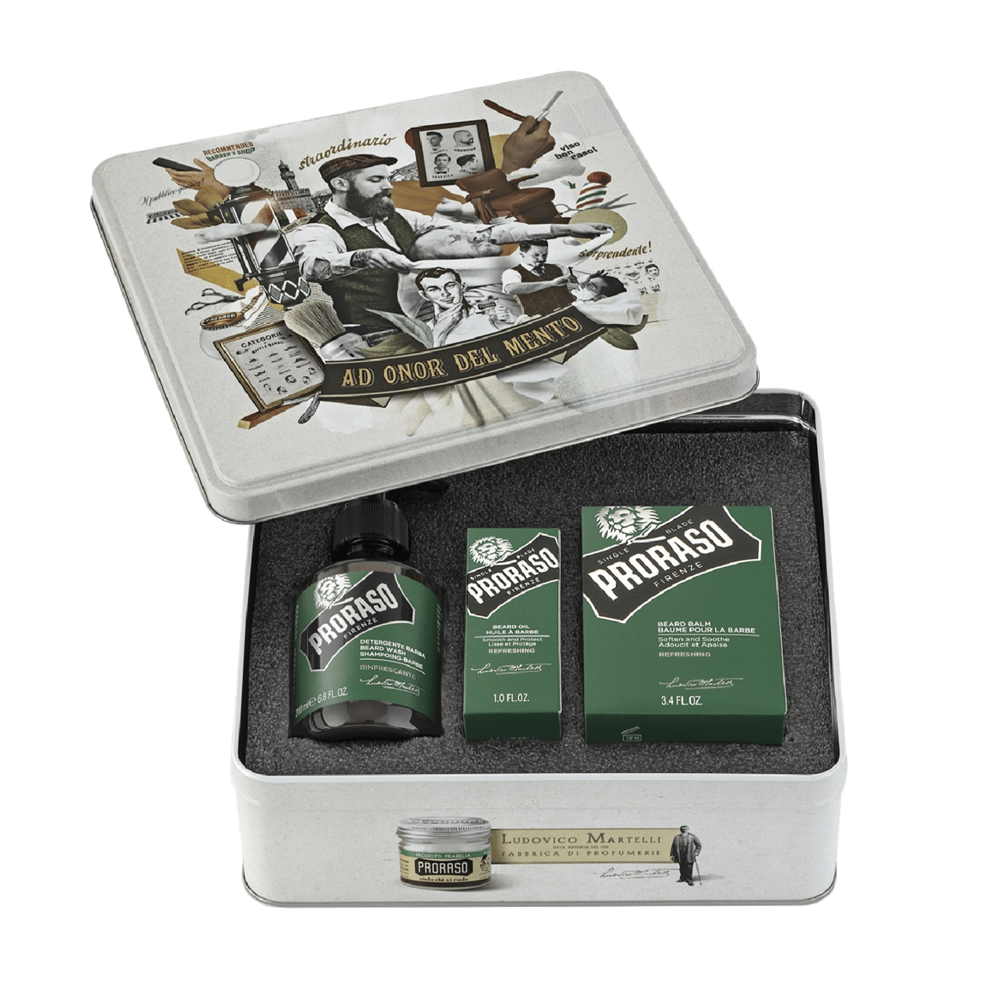 Proraso Beard Refreshing Sakal Bakım Seti İçerik