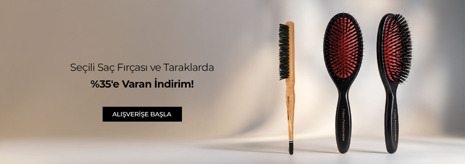Seçili Saç Fırçası ve Taraklarında %35'e Varan İndirim