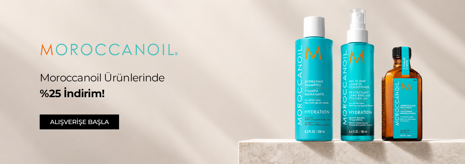 Moroccanoil Ürünlerinde %25 İndirim