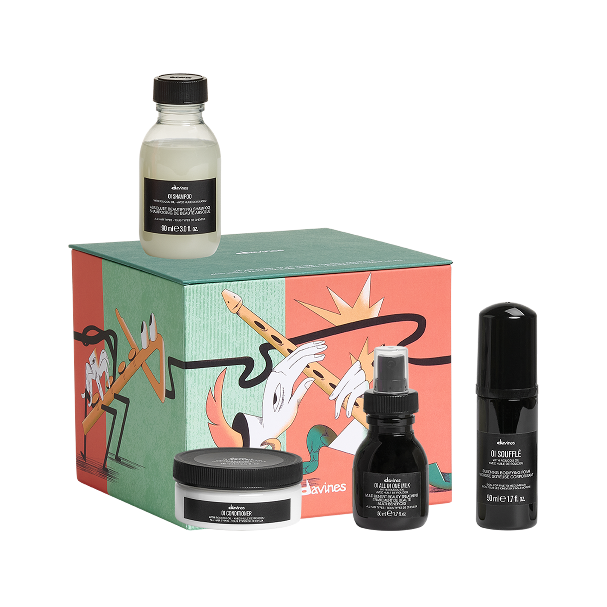 Davines OI Flute Tüm Saç Tipleri İçin Tanışma Seti
