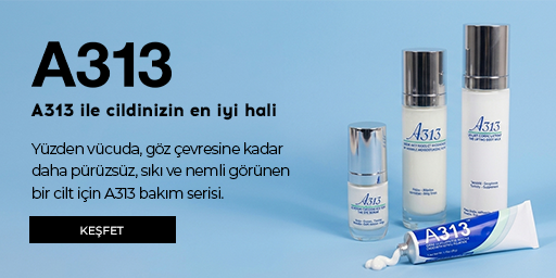 A313 Vitamin A & Yaşlanma Karşıtı Cilt Bakım Uzmanlığı Keşfet