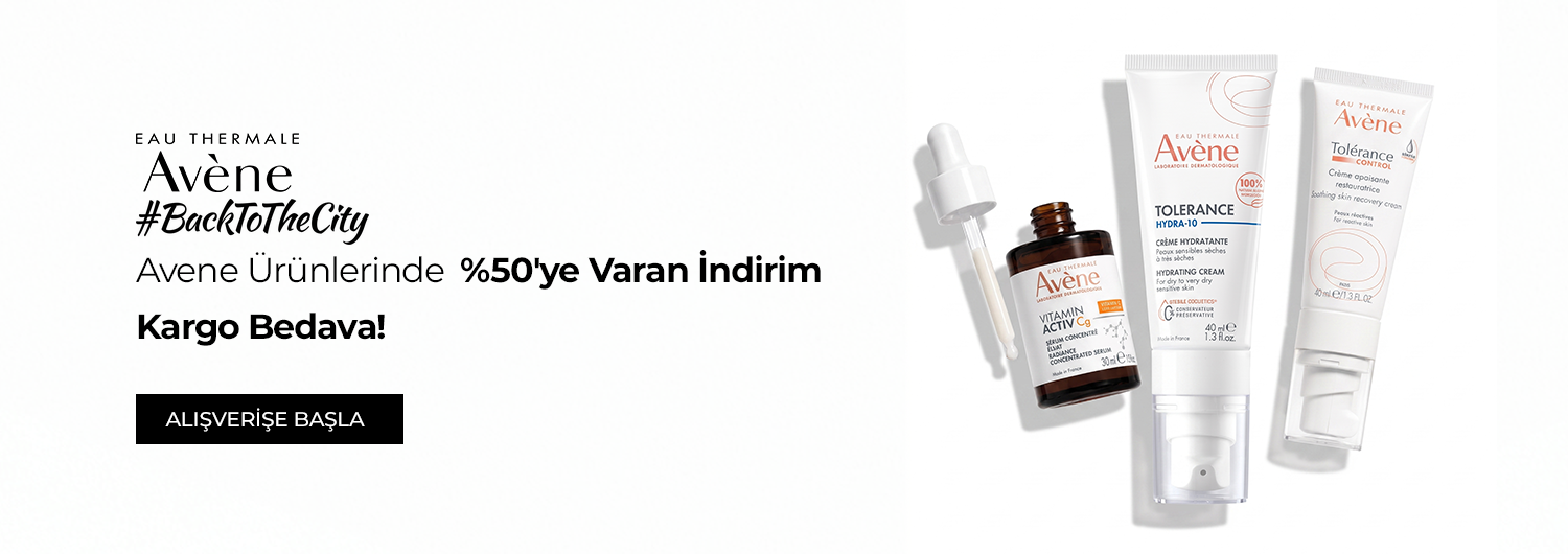 Avene'de %50'ye Varan İndirim + Kargo Bedava