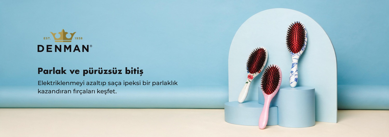 Denman Finish Serisi Profesyonel Saç Şekillendirme Ürünleri