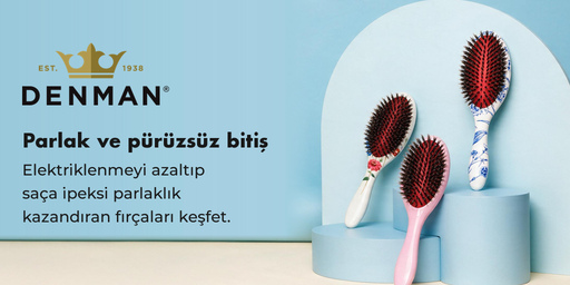 Denman Finish Serisi Profesyonel Saç Şekillendirme Ürünleri